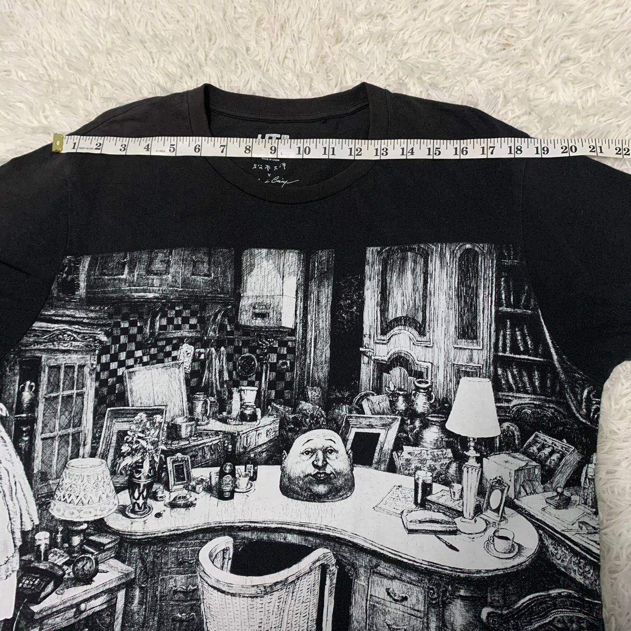 Art Comes First Uniqlo x Nicolas de Crecy Rare Printed Tee Size US XL / EU 56 / 4 - 4 Thumbnail