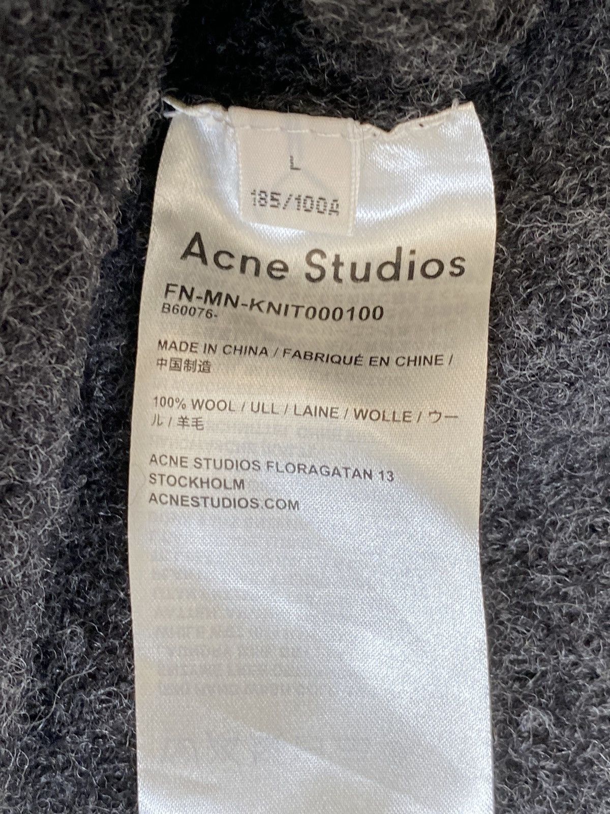 Acne Studios Acne Studios Wool Sweater Size US M / EU 48-50 / 2 - 5 Thumbnail