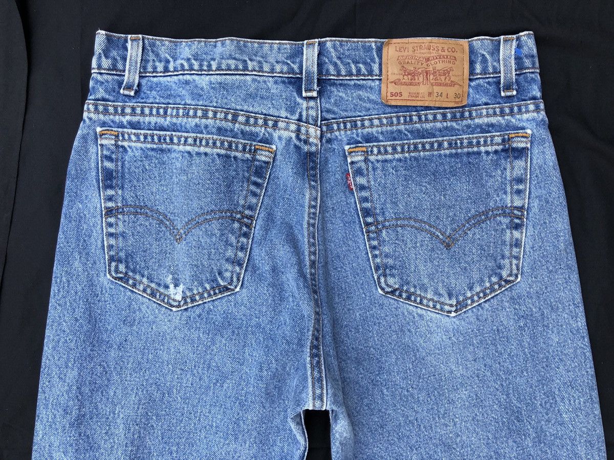 Levi's Vintage 1991 Levi’s 505 Jeans Straight Leg Regular Fit Denim Size US 33 - 9 Thumbnail