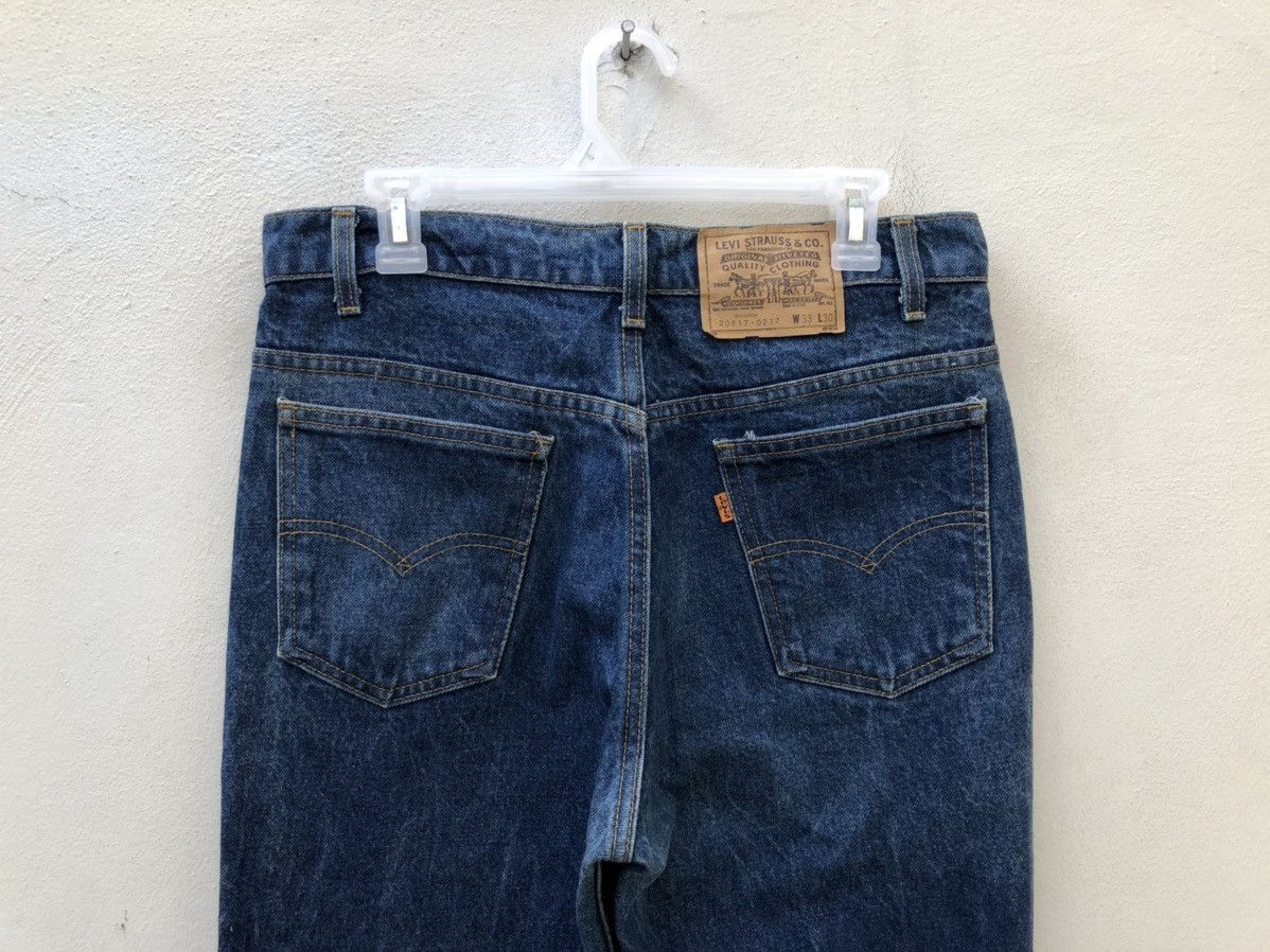 Levi's Vintage 80s Levi’s 517 Orange Tab Denim Flare Jeans Size US 32 / EU 48 - 2 Thumbnail