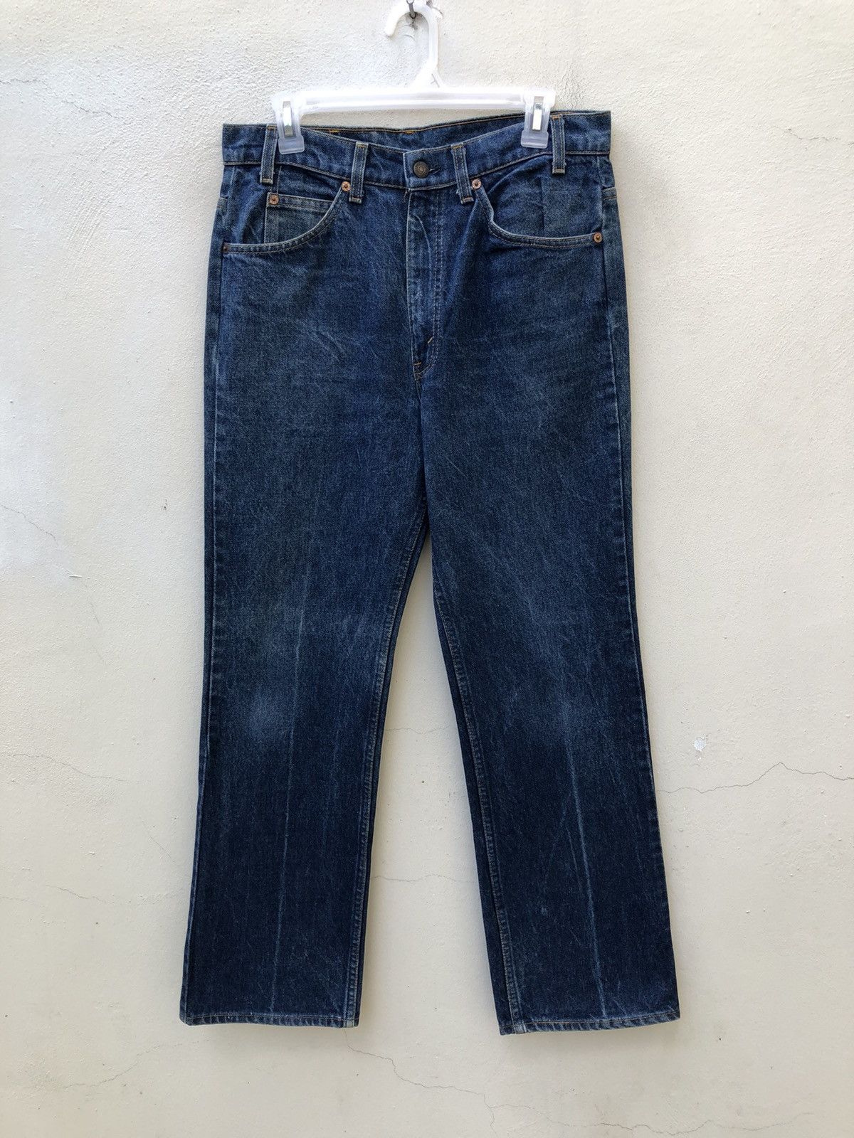 Levi's Vintage 80s Levi’s 517 Orange Tab Denim Flare Jeans Size US 32 / EU 48 - 9 Thumbnail