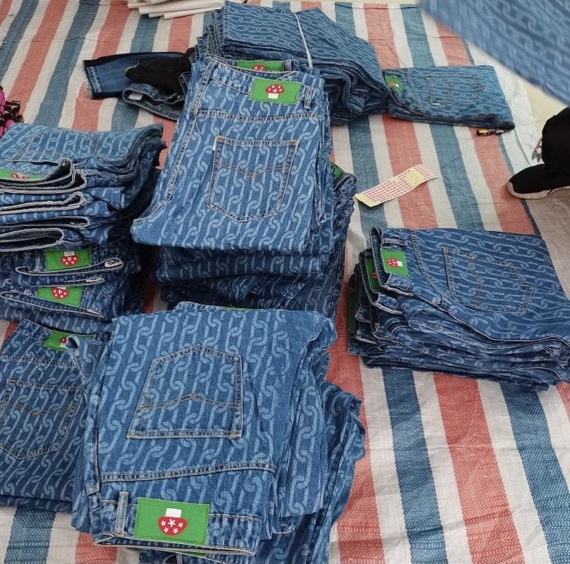 Japanese Brand Stingwater chain jeans Size US 34 / EU 50 - 6 Thumbnail