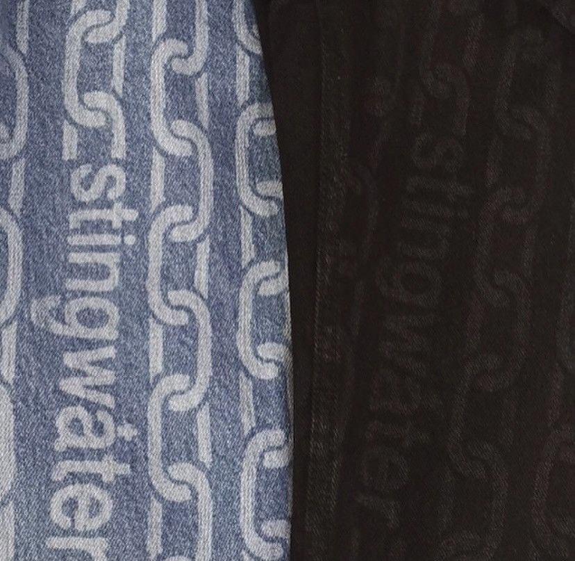 Japanese Brand Stingwater chain jeans Size US 34 / EU 50 - 5 Thumbnail