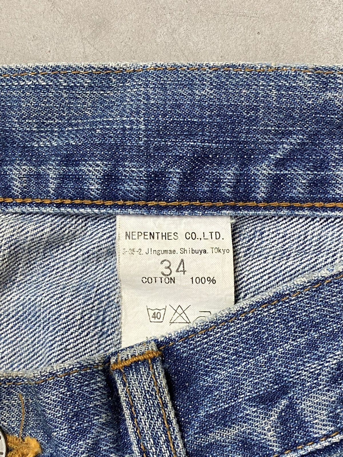 Nepenthes Nepenthes Fade Washed Denims Size US 33 - 5 Thumbnail