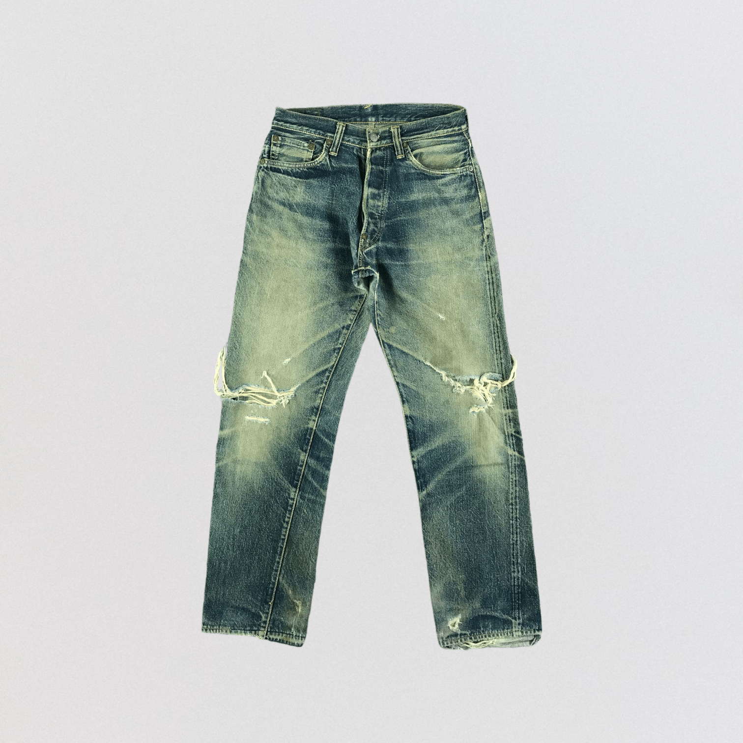 Evisu × Japanese Brand × Vintage Vintage Evisu Redline Jeans-JM3198 Size US 29 - 1 Thumbnail
