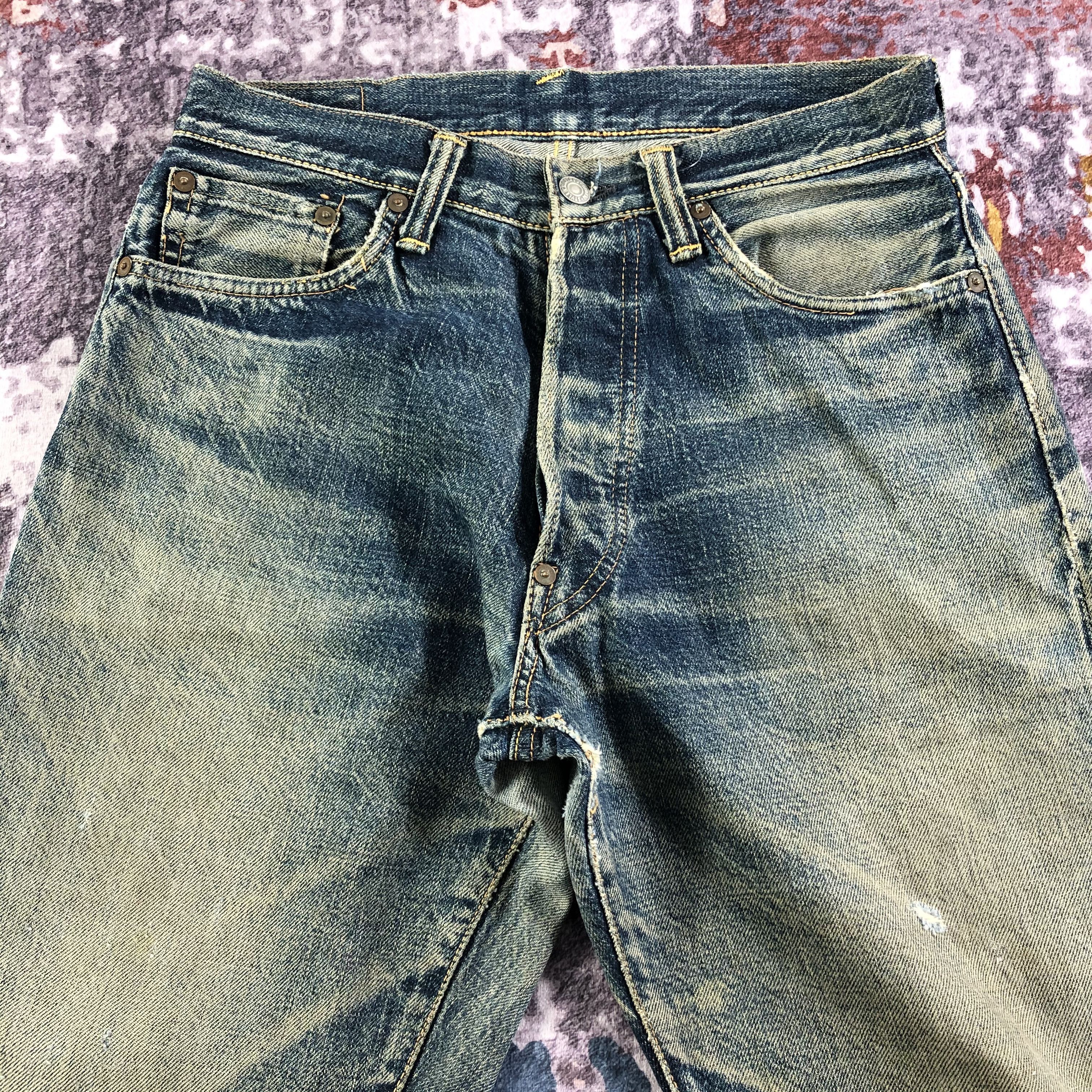Evisu × Japanese Brand × Vintage Vintage Evisu Redline Jeans-JM3198 Size US 29 - 3 Thumbnail