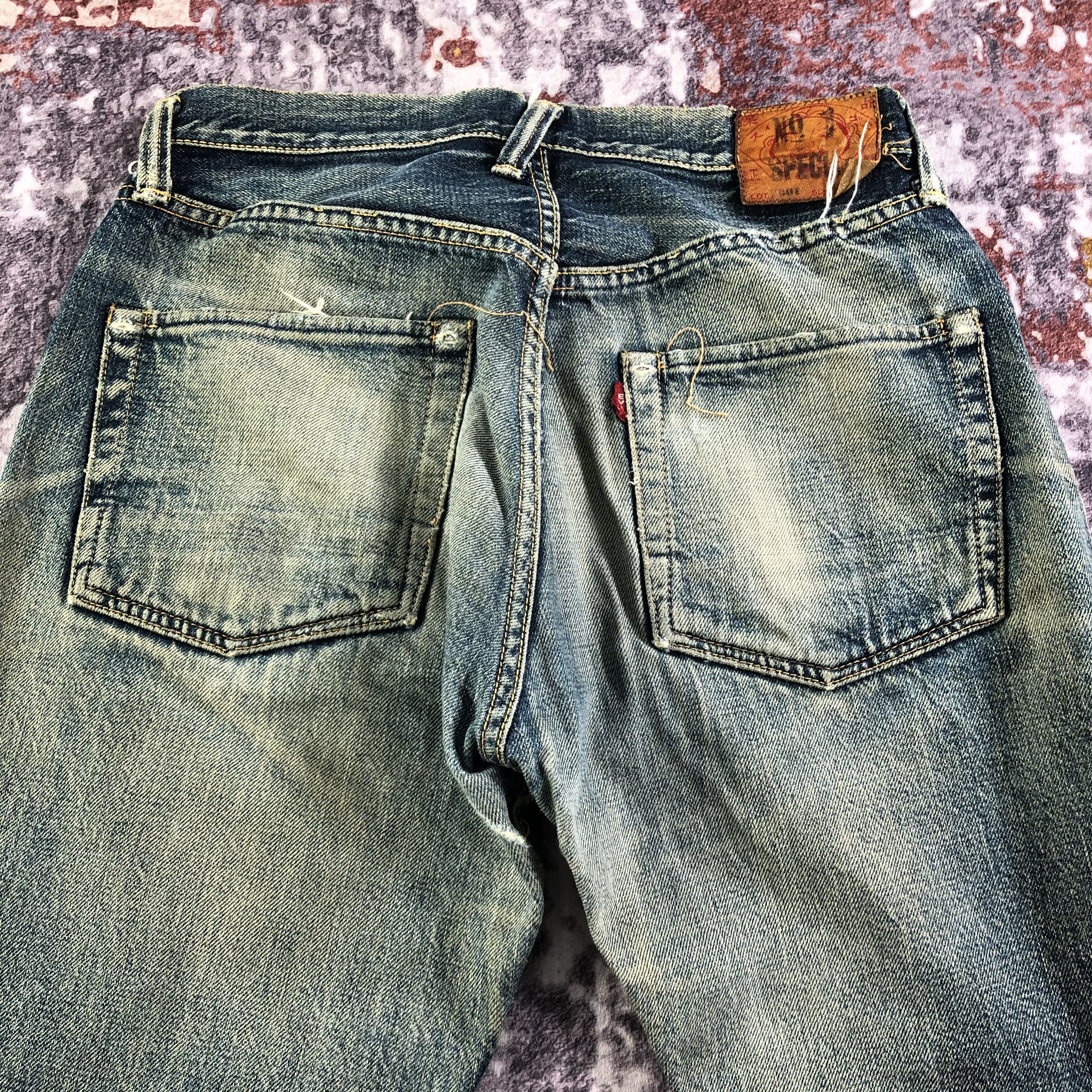 Evisu × Japanese Brand × Vintage Vintage Evisu Redline Jeans-JM3198 Size US 29 - 4 Thumbnail