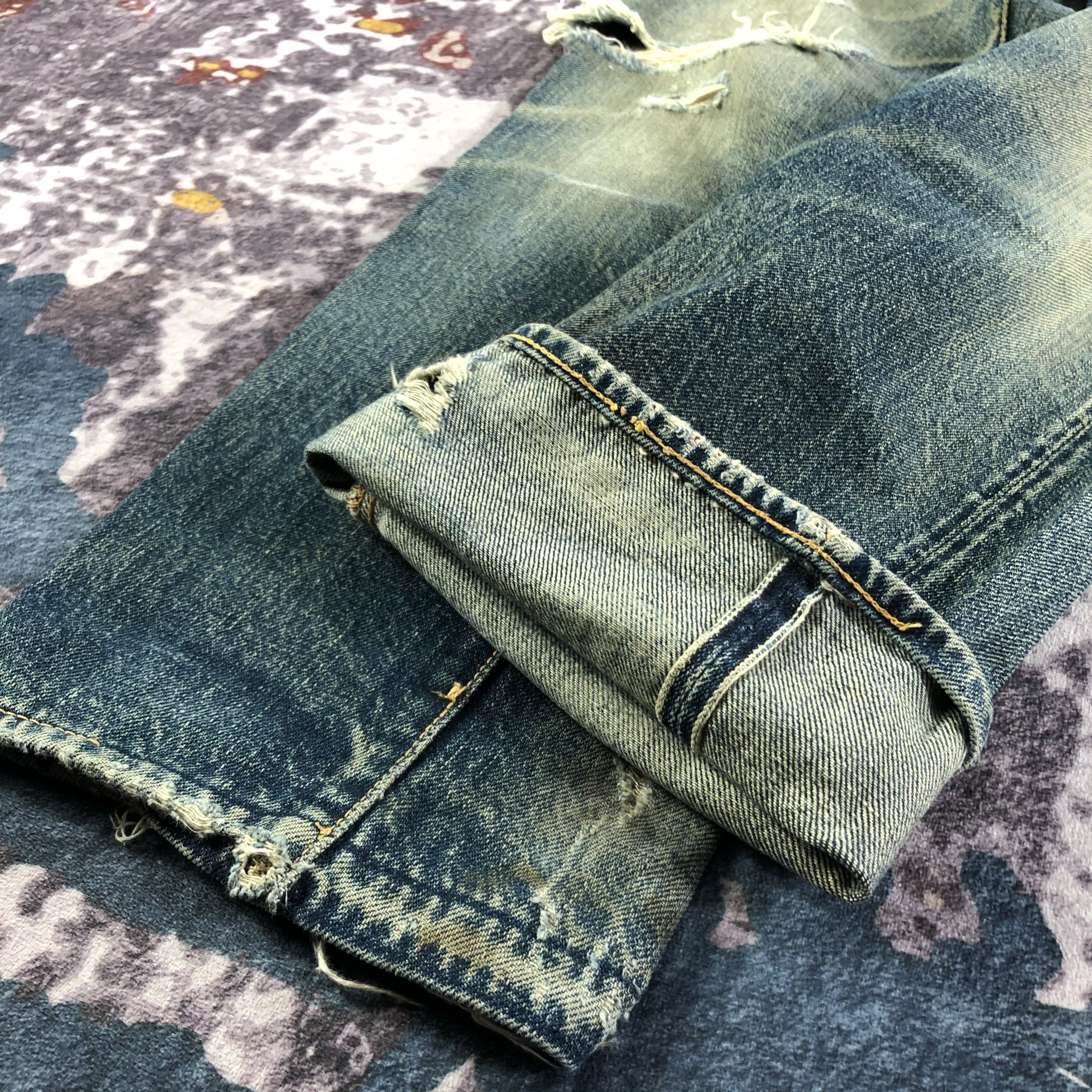 Evisu × Japanese Brand × Vintage Vintage Evisu Redline Jeans-JM3198 Size US 29 - 6 Thumbnail