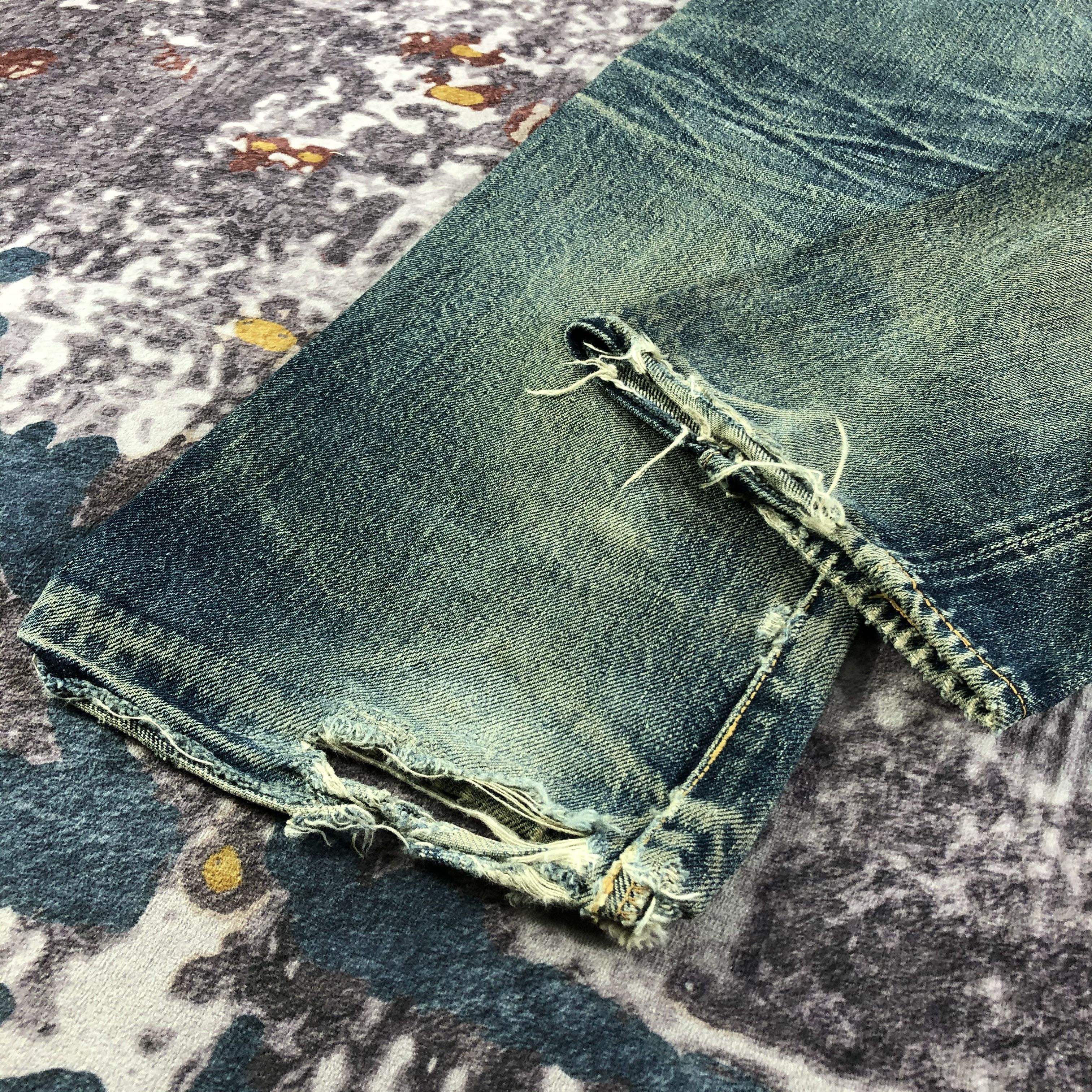 Evisu × Japanese Brand × Vintage Vintage Evisu Redline Jeans-JM3198 Size US 29 - 7 Thumbnail