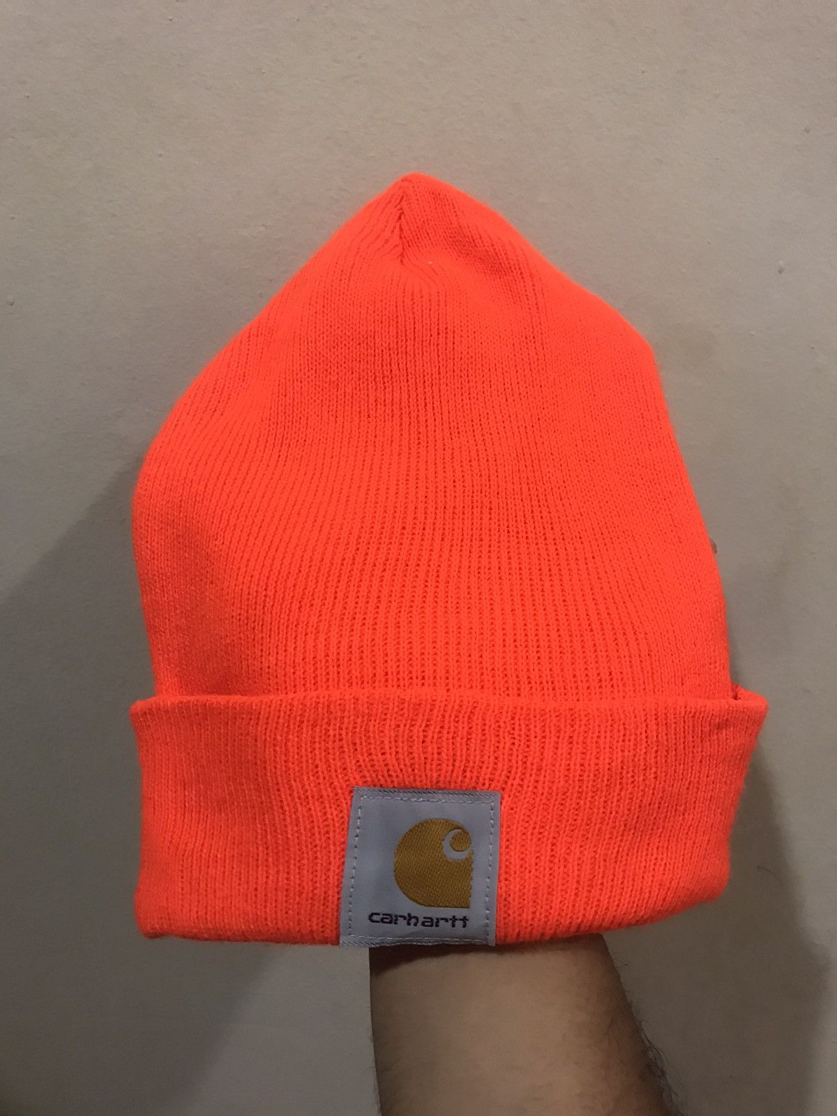 Carhartt × Vintage 🔥Vintage🔥 Detriot Carhartt Beanie Hat Size ONE SIZE - 1 Thumbnail