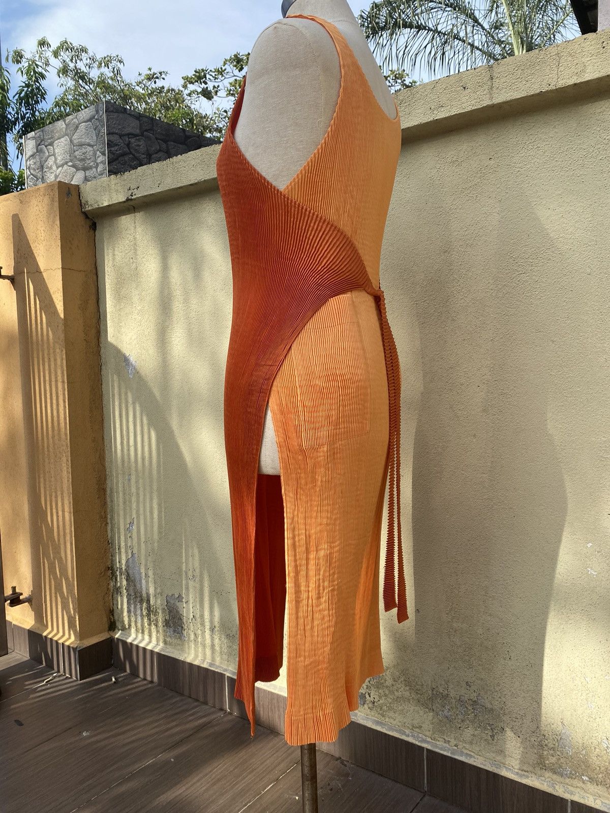 Issey Miyake vintage issey miyake studio pleated dress Size M / US 6-8 / IT 42-44 - 3 Thumbnail