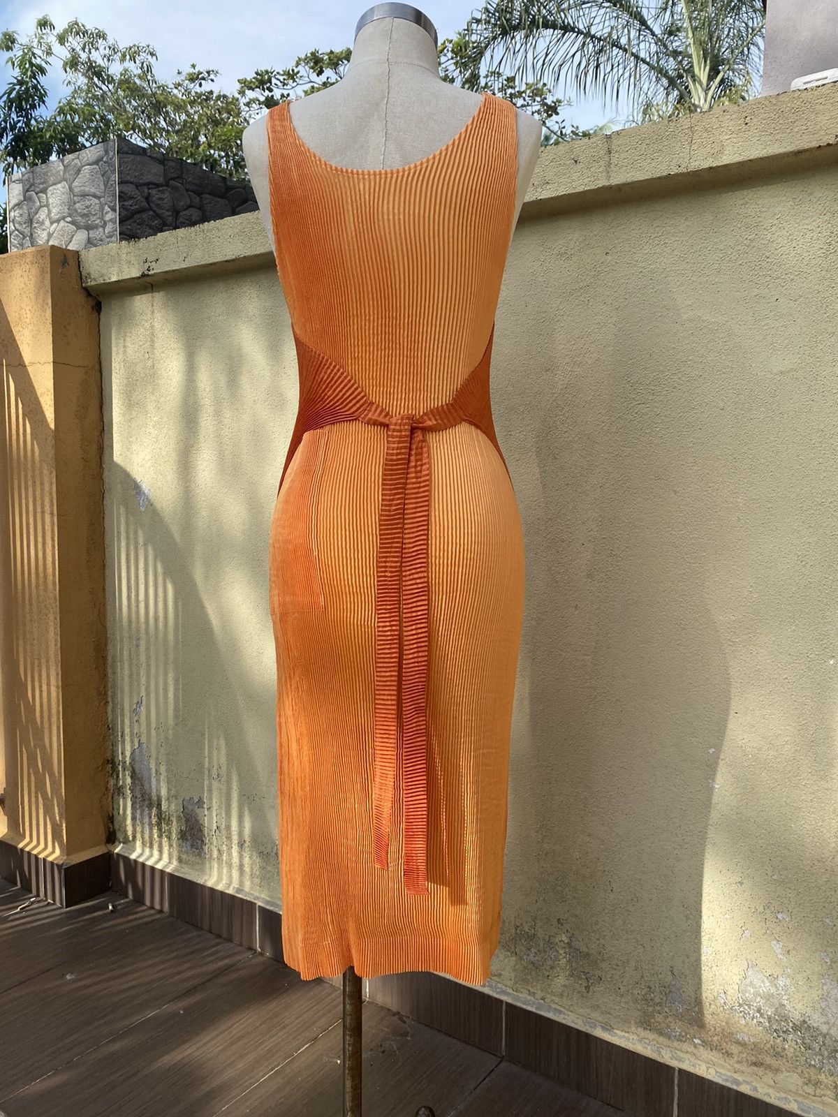 Issey Miyake vintage issey miyake studio pleated dress Size M / US 6-8 / IT 42-44 - 4 Thumbnail