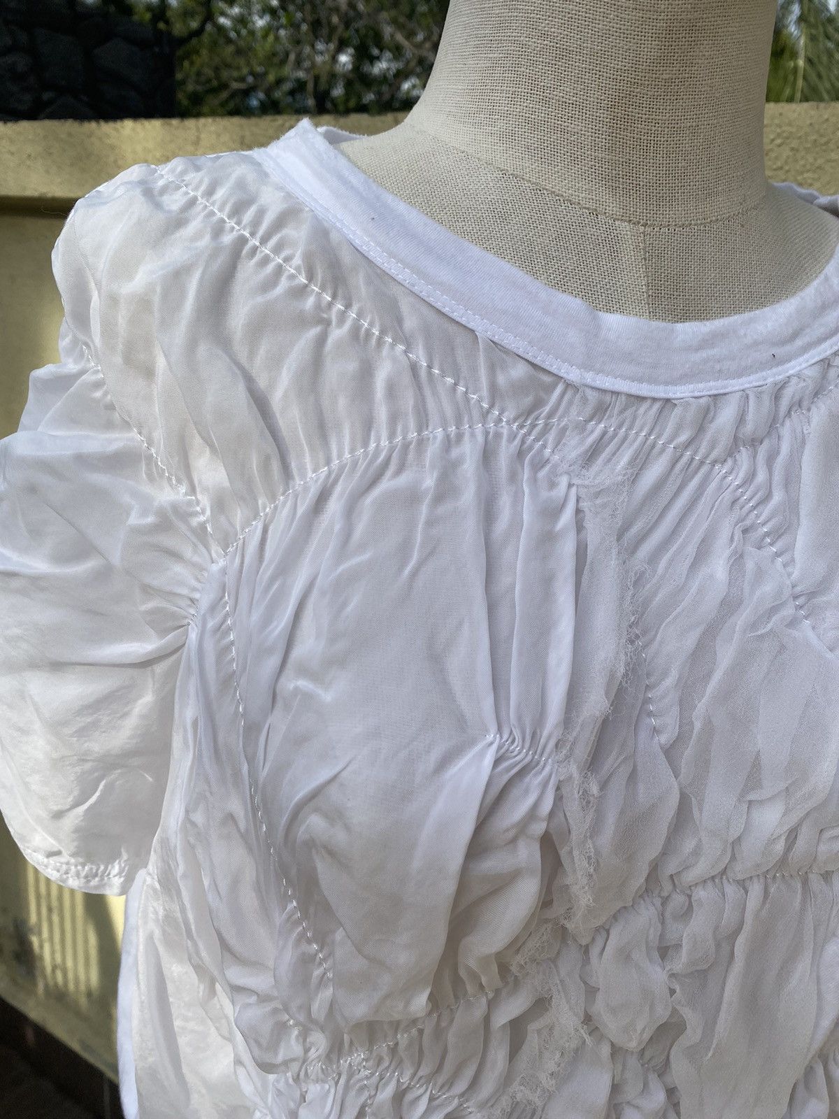 Issey Miyake white top by zucca Size M / US 6-8 / IT 42-44 - 3 Thumbnail