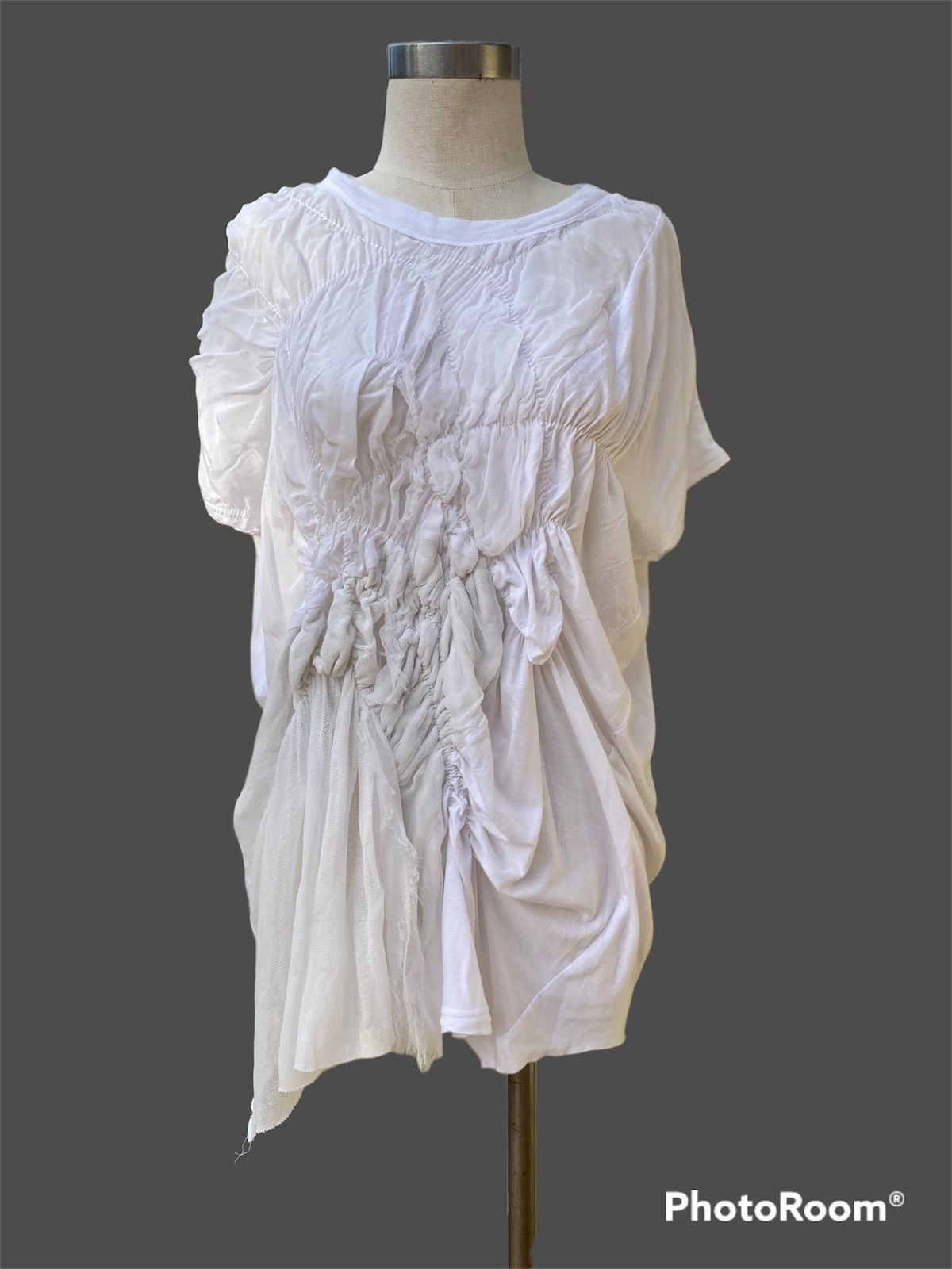 Issey Miyake white top by zucca Size M / US 6-8 / IT 42-44 - 1 Thumbnail