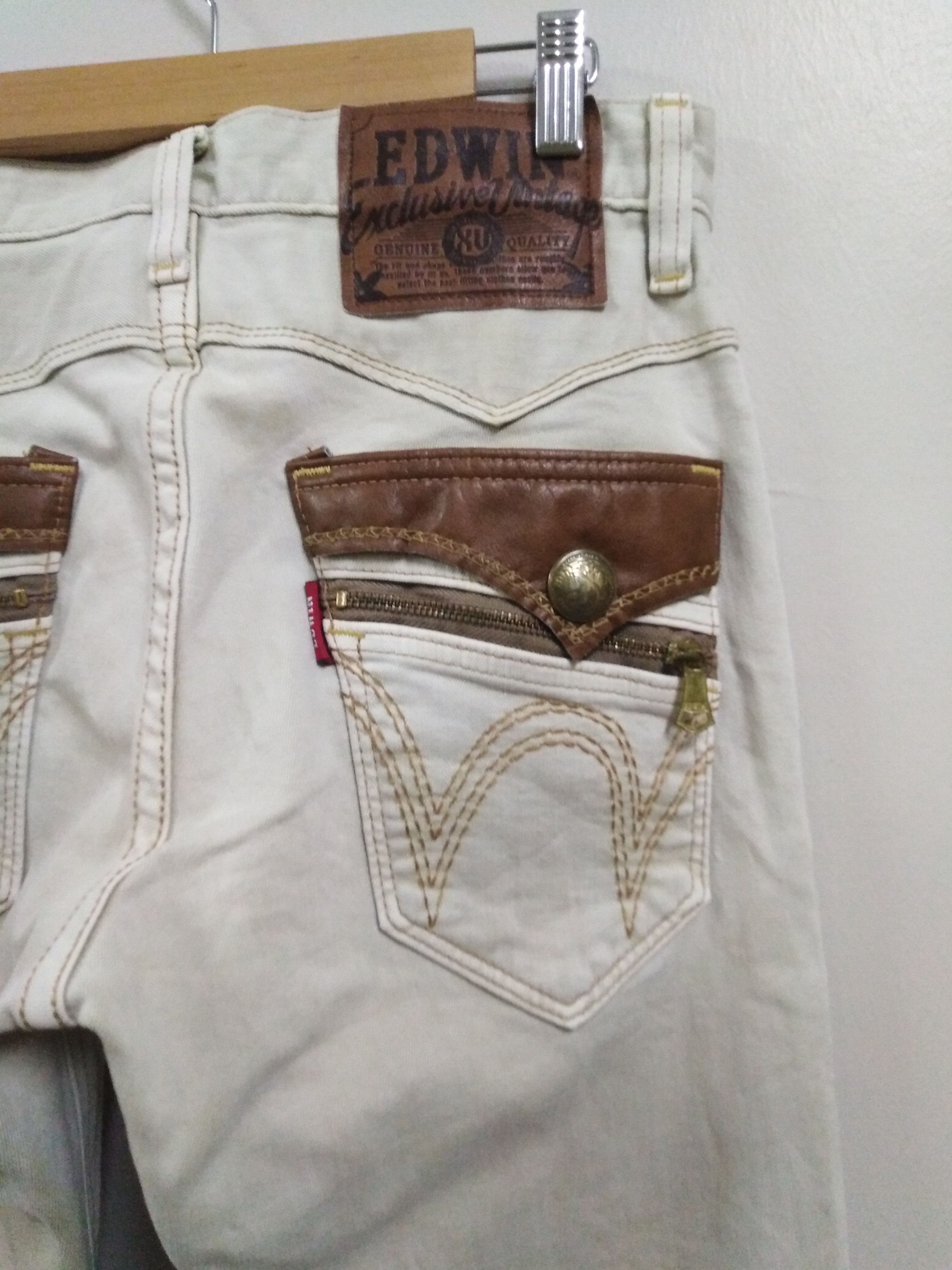 Tornado Mart Vintage Brown Jeans Edwin Exclusive Vintage EXS 404 Size US 28 / EU 44 - 8 Thumbnail