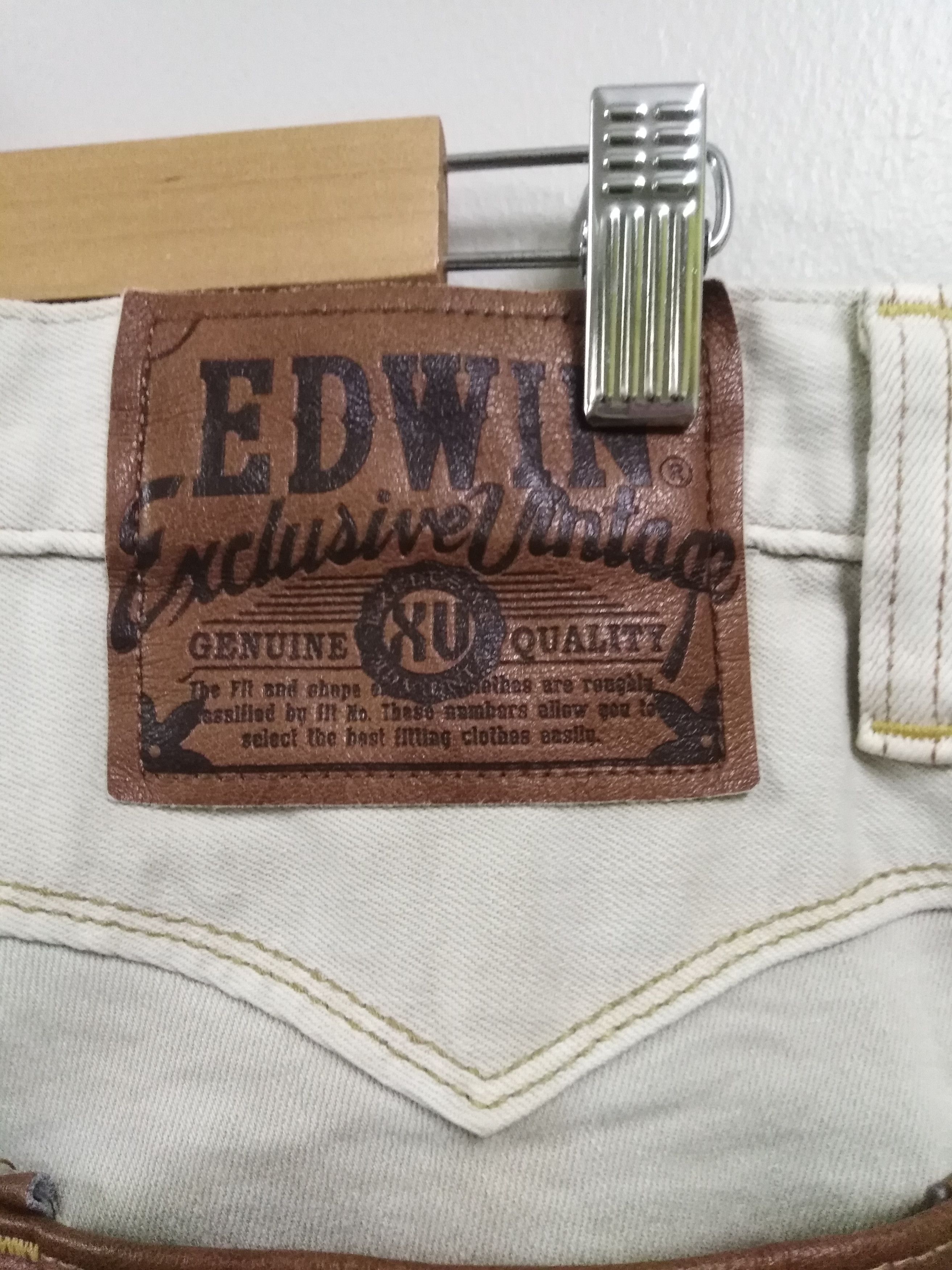 Tornado Mart Vintage Brown Jeans Edwin Exclusive Vintage EXS 404 Size US 28 / EU 44 - 9 Thumbnail