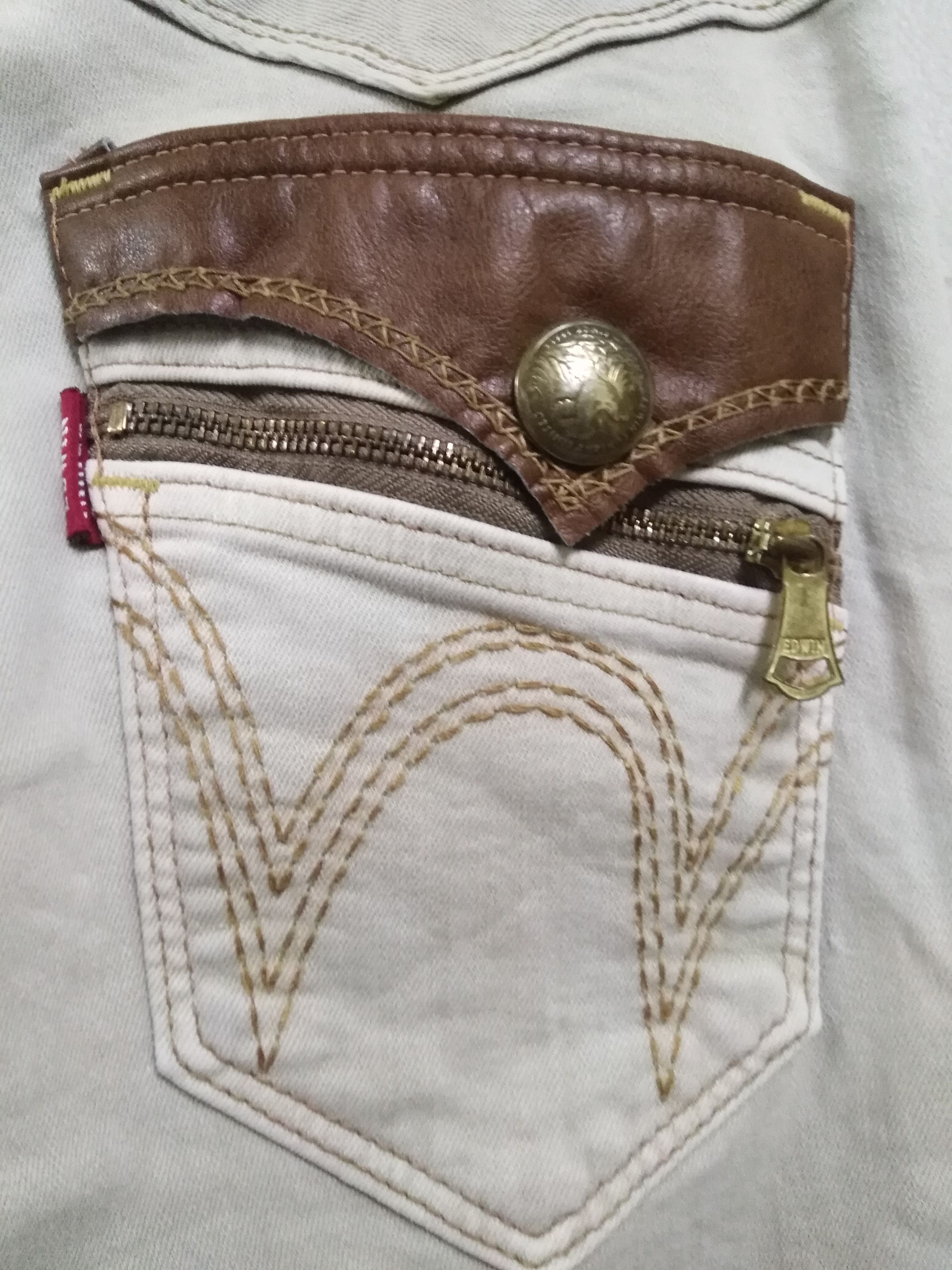 Tornado Mart Vintage Brown Jeans Edwin Exclusive Vintage EXS 404 Size US 28 / EU 44 - 11 Thumbnail