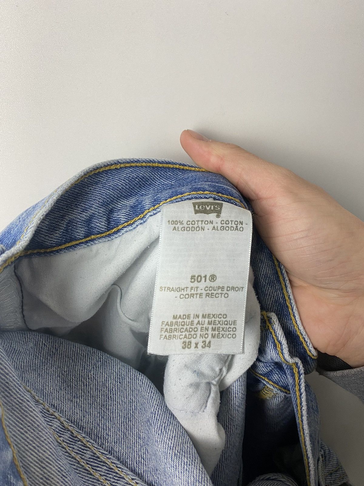 Levi's Levi’s 501 vintage denim size 38/34 Size US 38 / EU 54 - 4 Thumbnail
