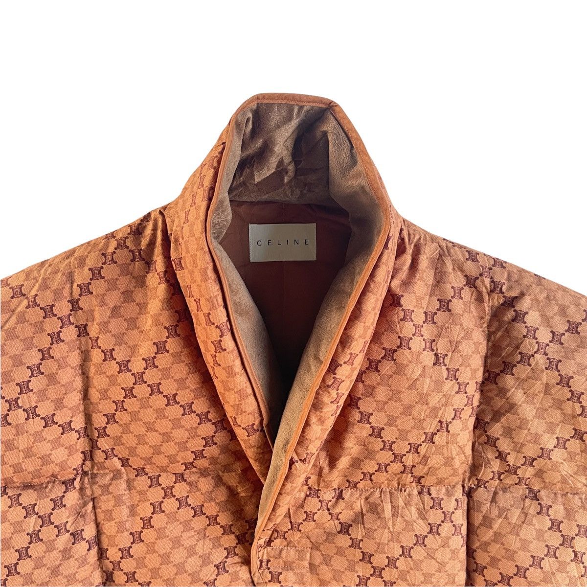 Celine Celine Monogram Puffer Down Crop Vest Size US L / EU 52-54 / 3 - 3 Thumbnail