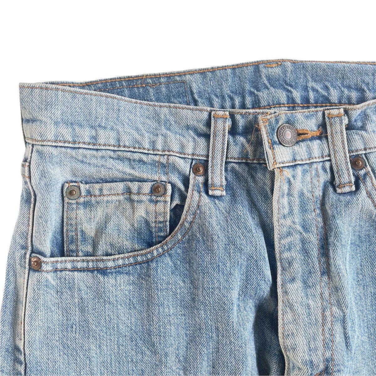Levi's × Levi's Vintage Clothing × Vintage Vintage 90s Levi’s Straight Cut Denim Jeans 29x34 Size US 29 - 5 Thumbnail