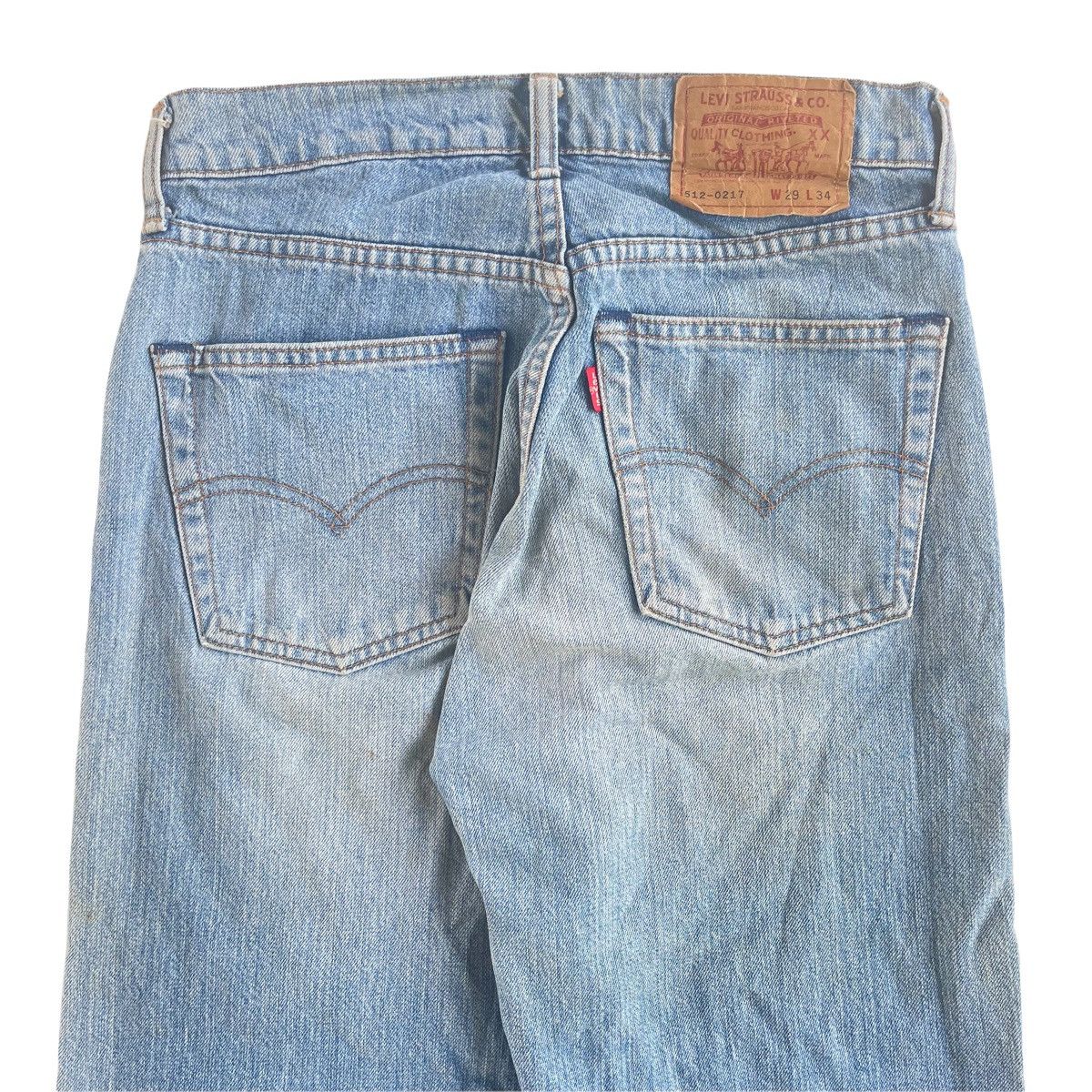 Levi's × Levi's Vintage Clothing × Vintage Vintage 90s Levi’s Straight Cut Denim Jeans 29x34 Size US 29 - 4 Thumbnail