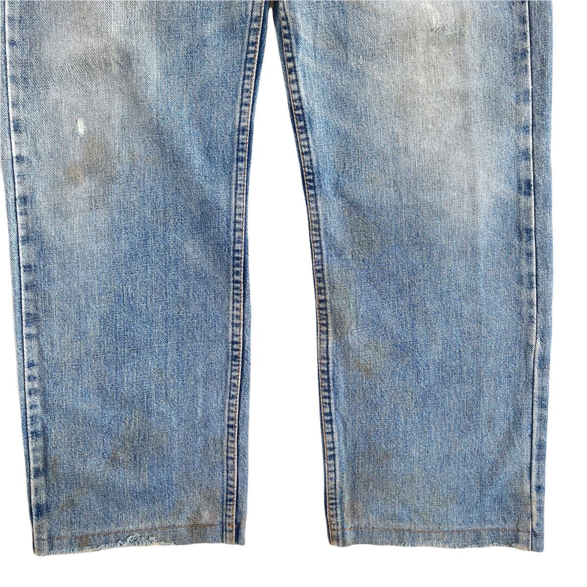 Levi's × Levi's Vintage Clothing × Vintage Vintage 90s Levi’s Trashed Mud Wash Denim Jeans 32x34 Size US 30 / EU 46 - 5 Thumbnail
