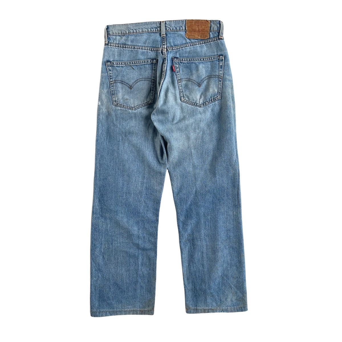 Levi's × Levi's Vintage Clothing × Vintage Vintage 90s Levi’s Trashed Mud Wash Denim Jeans 32x34 Size US 30 / EU 46 - 2 Thumbnail