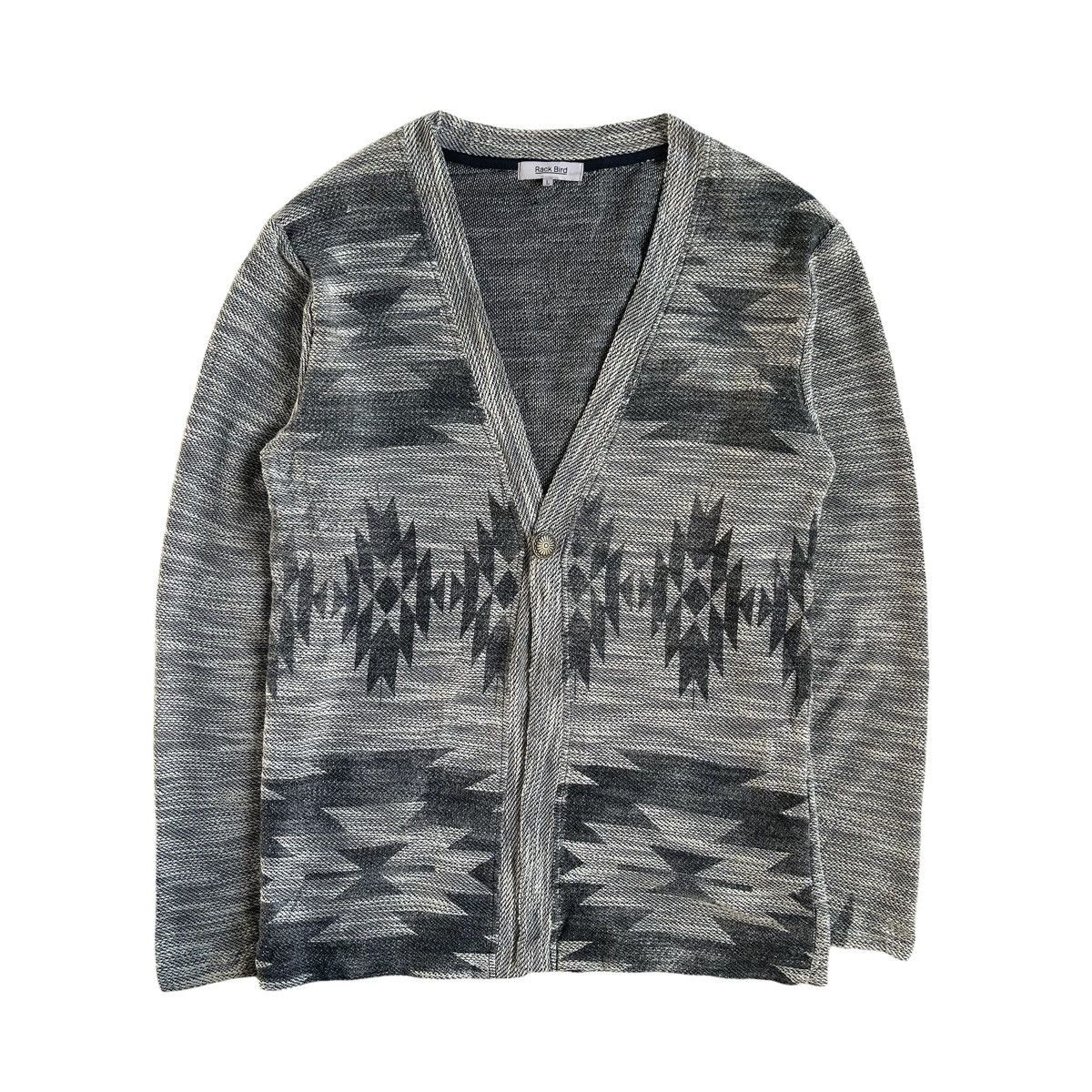 Vintage Native Aztec Navajo Cardigan Kurt Cobain