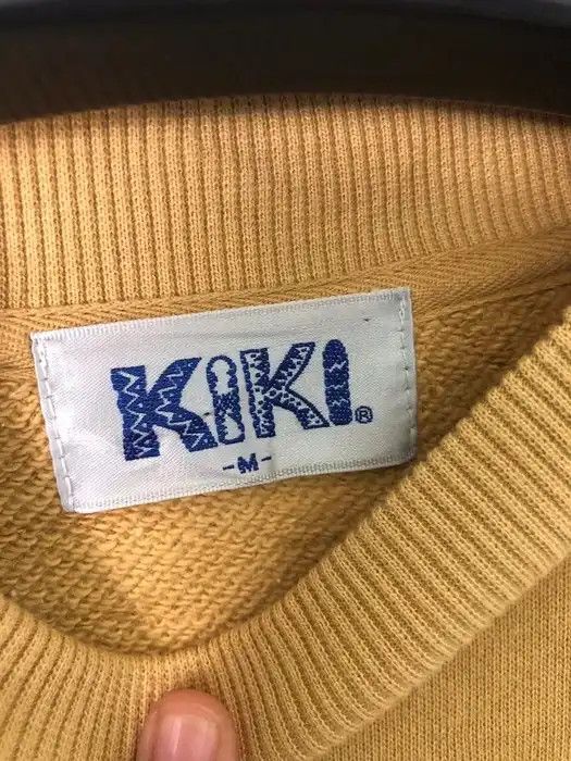Japanese Brand Kiki Spellout Sweatshirt Size US M / EU 48-50 / 2 - 3 Thumbnail