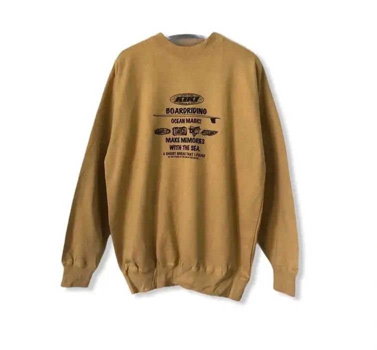 Japanese Brand Kiki Spellout Sweatshirt Size US M / EU 48-50 / 2 - 1 Thumbnail