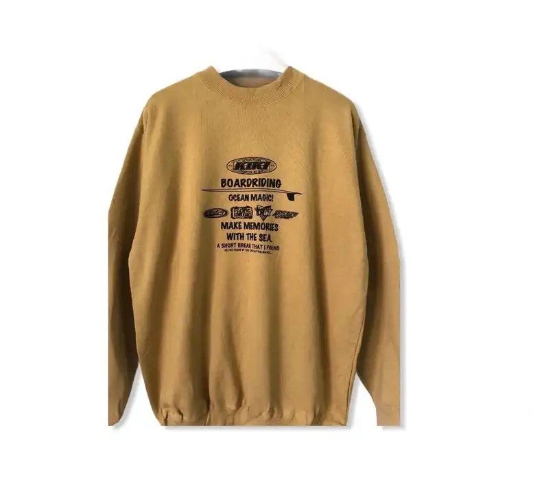 Japanese Brand Kiki Spellout Sweatshirt Size US M / EU 48-50 / 2 - 2 Thumbnail