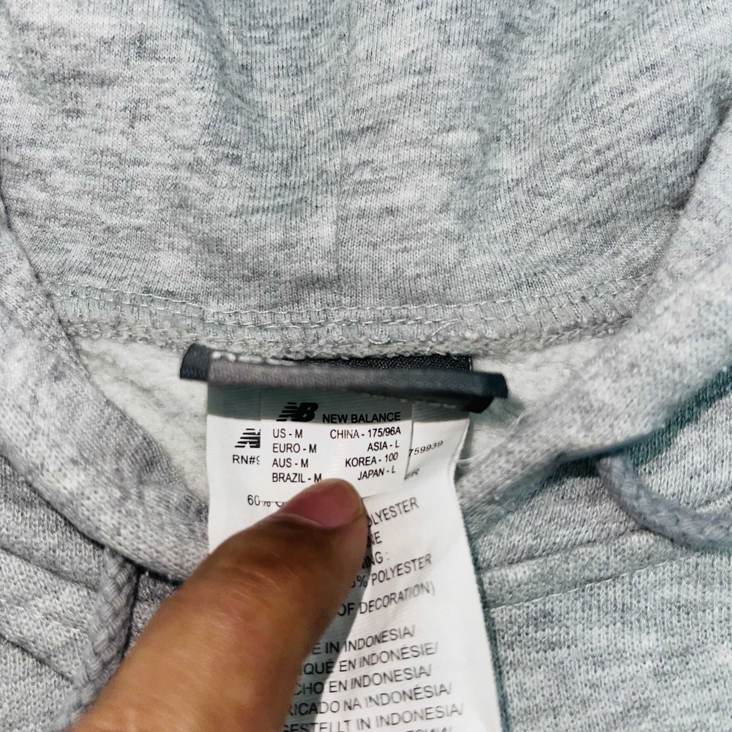 New Balance New Balance Hoodie Size US M / EU 48-50 / 2 - 4 Thumbnail