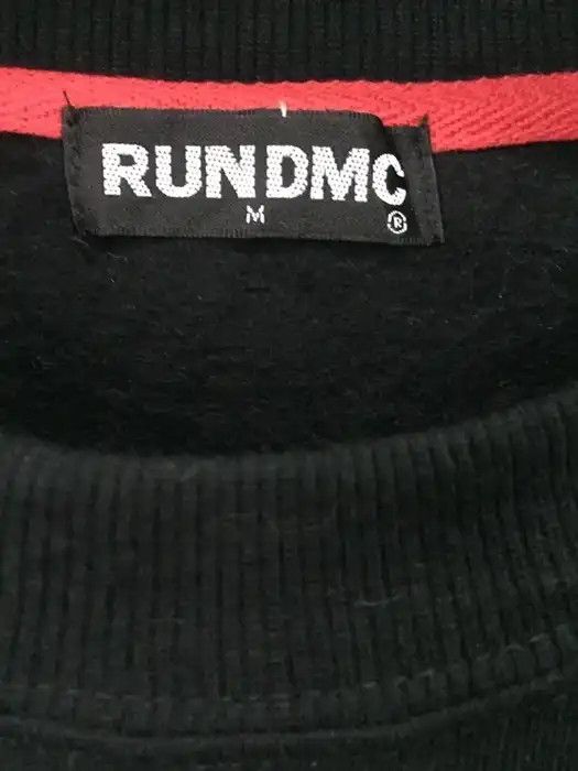 RUN DMC Run DMC Spellout Sweatshirt Size US M / EU 48-50 / 2 - 3 Thumbnail