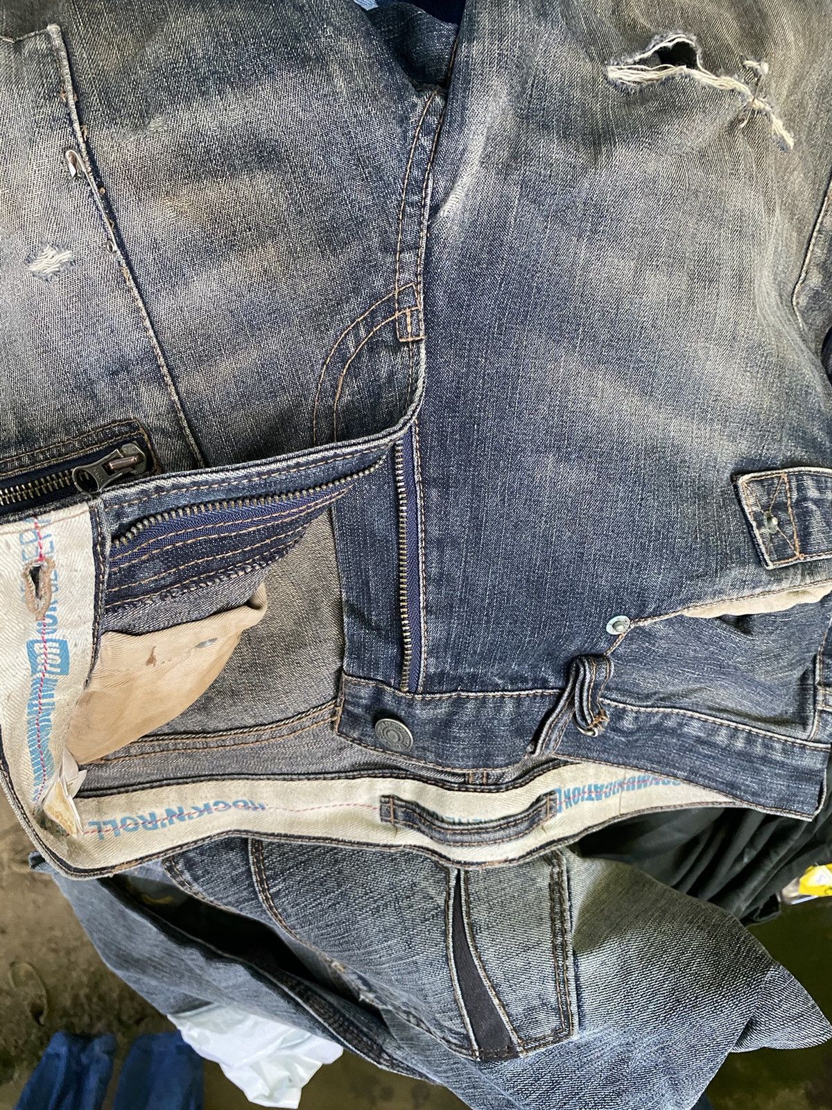 PPFM × Vintage VINTAGE PPFM RARE DENIM PANTS Size US 29 - 8 Thumbnail