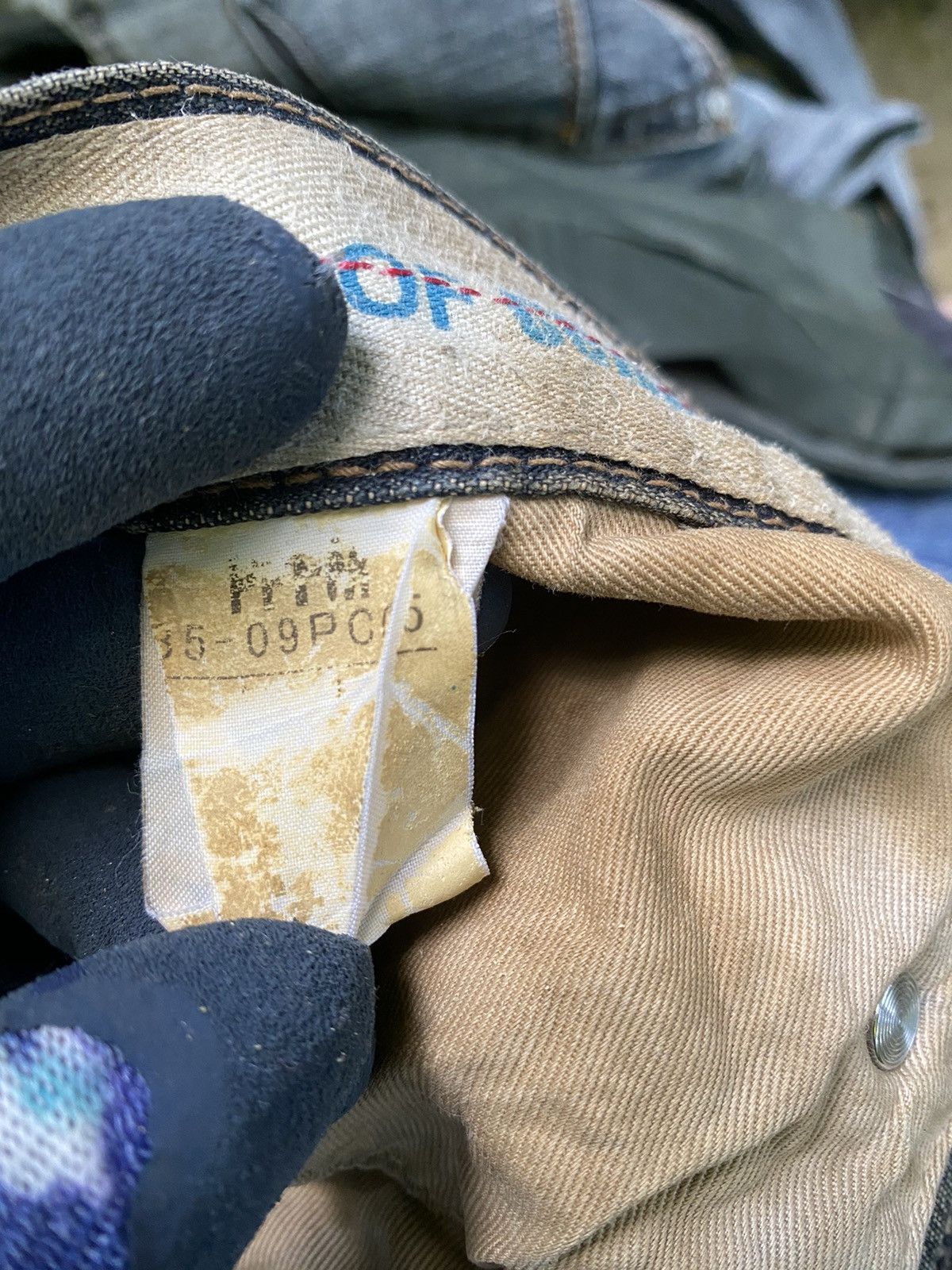 PPFM × Vintage VINTAGE PPFM RARE DENIM PANTS Size US 29 - 10 Thumbnail