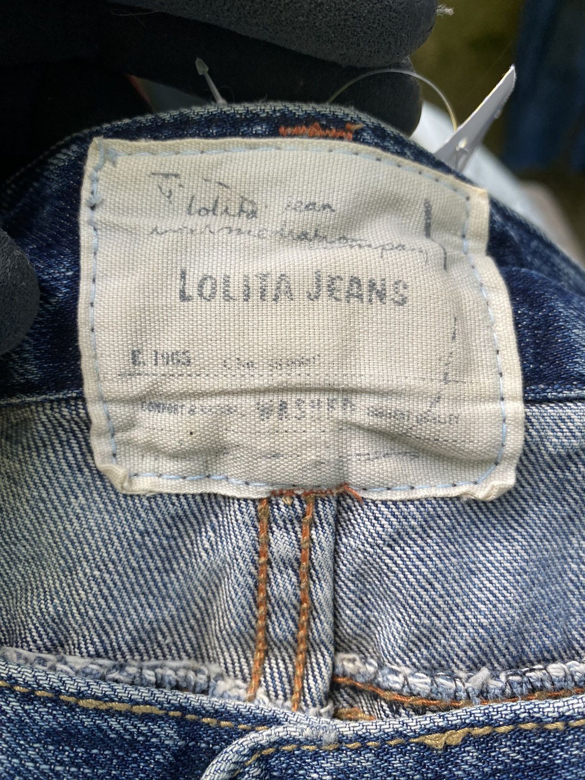 Designer × Ed Hardy × Vintage VINTAGE LOLITA DESIGNER JEANS PANTS Size 37" - 7 Thumbnail