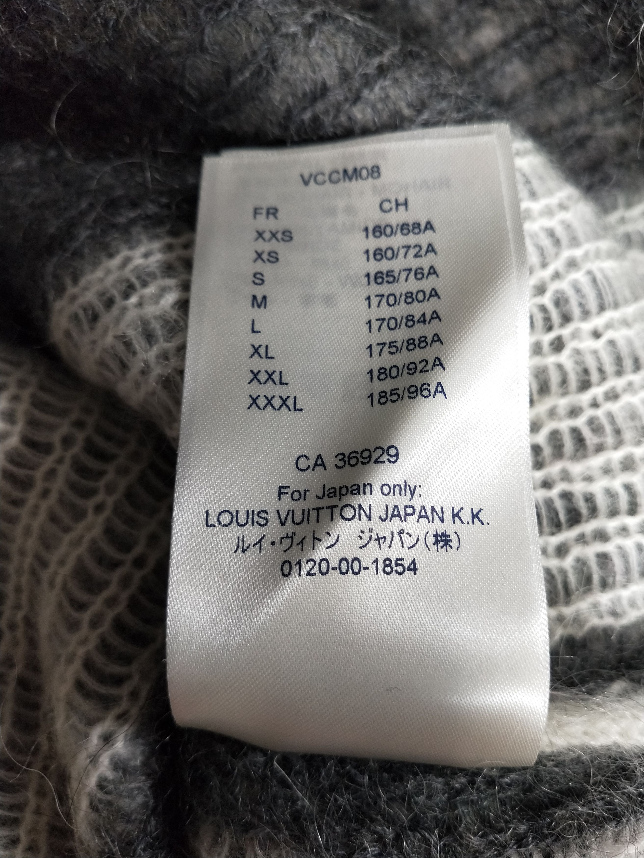 Louis Vuitton USA Flag Mohair Sweater Size US S / EU 44-46 / 1 - 8 Thumbnail