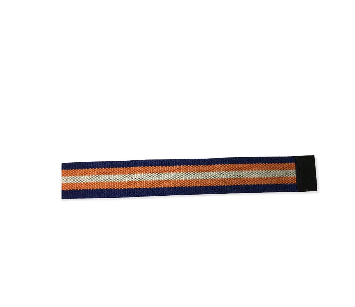 Beams Plus Japanese Brand Beams Plus Japan Striped Design Canvas Belt Size ONE SIZE - 6 Thumbnail