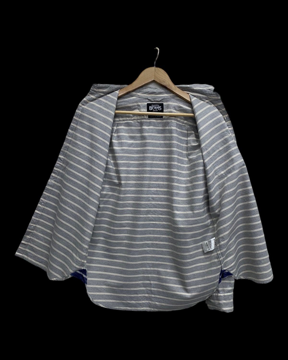 Beams Plus × Flannel × Kapital GRAIL🔥OG Beams Plus 🇯🇵 Edition Striped B/D Shirt Size US M / EU 48-50 / 2 - 6 Thumbnail
