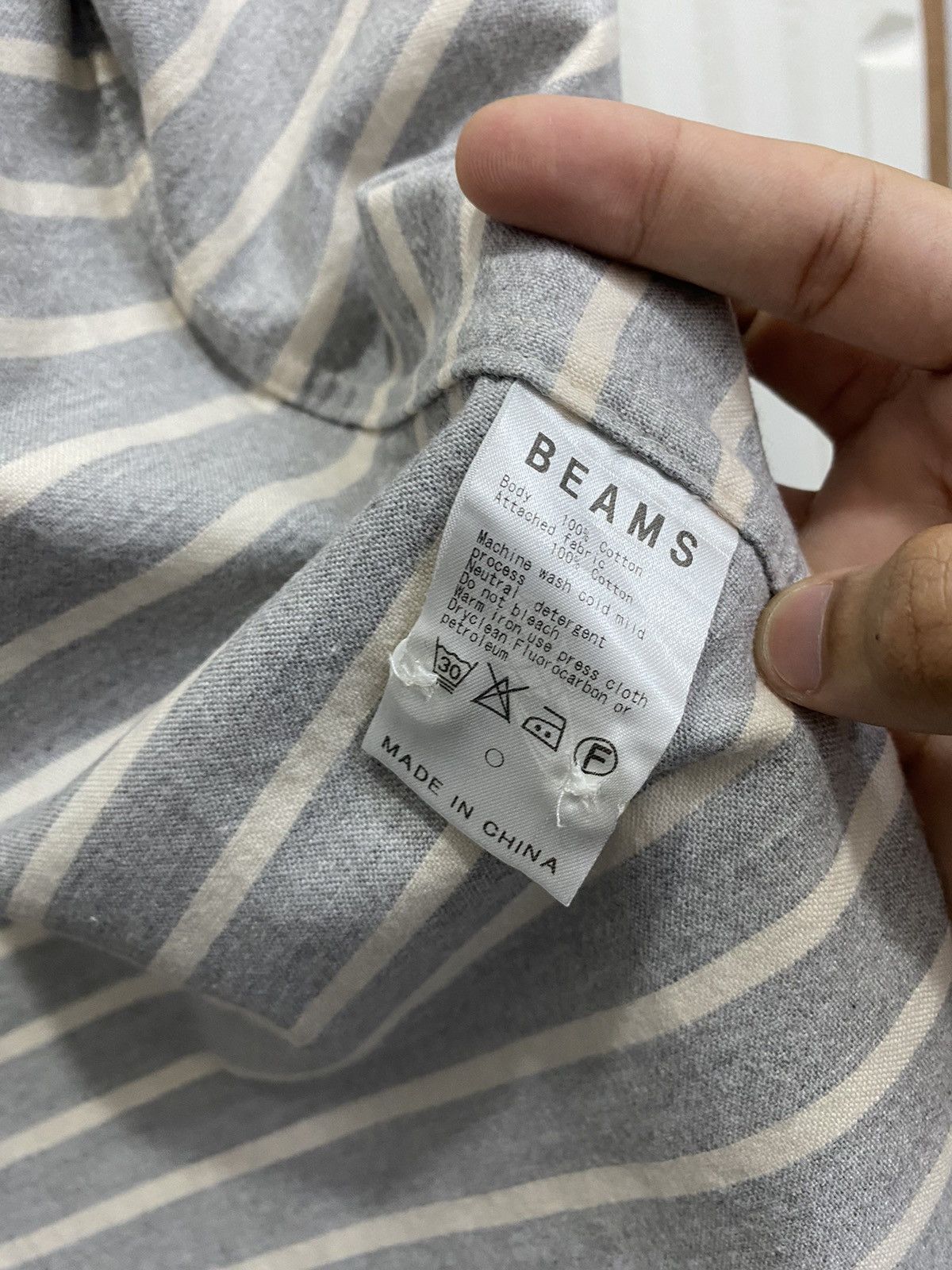 Beams Plus × Flannel × Kapital GRAIL🔥OG Beams Plus 🇯🇵 Edition Striped B/D Shirt Size US M / EU 48-50 / 2 - 11 Thumbnail
