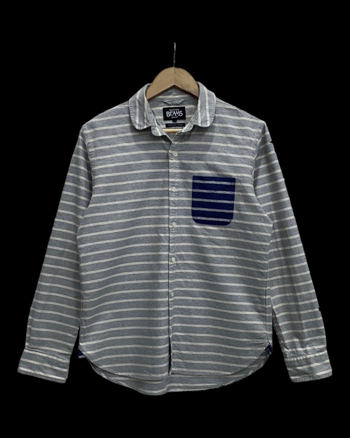 Beams Plus × Flannel × Kapital GRAIL🔥OG Beams Plus 🇯🇵 Edition Striped B/D Shirt Size US M / EU 48-50 / 2 - 1 Thumbnail