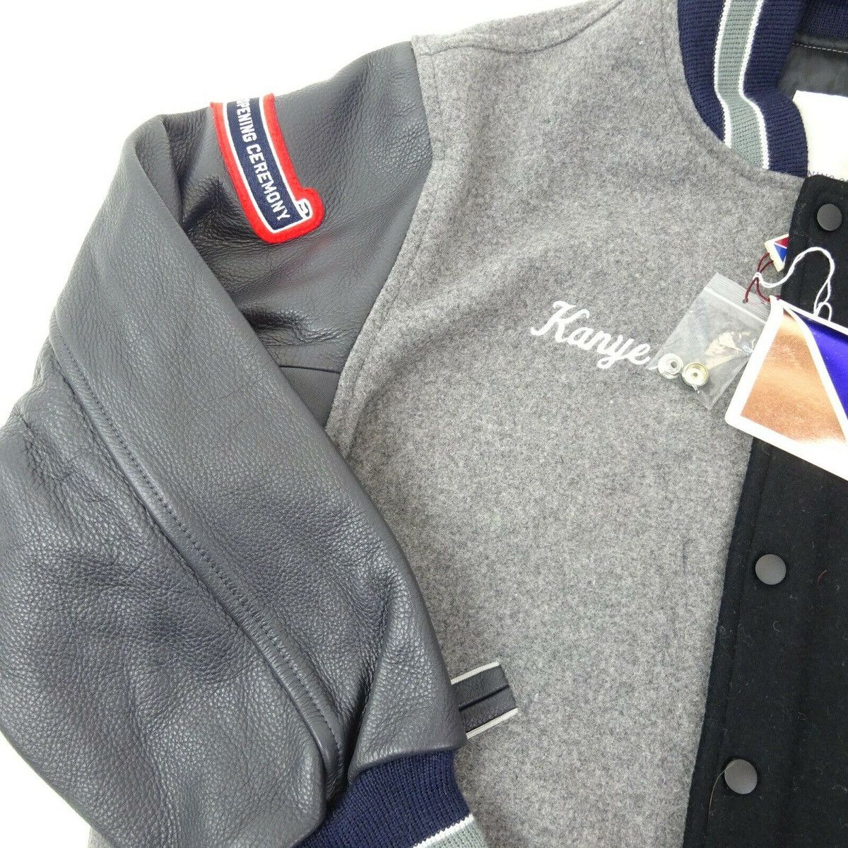 Kanye West Kanye West Opening Ceremony Reno Embroidered Varsity Jacket Size US XL / EU 56 / 4 - 2 Thumbnail