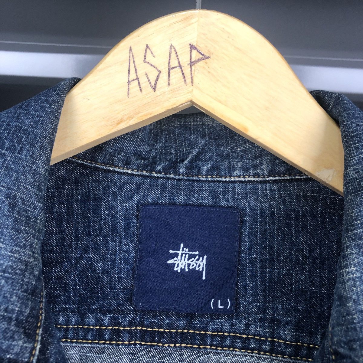 Stussy Stussy Denim Jacket Size US L / EU 52-54 / 3 - 6 Thumbnail