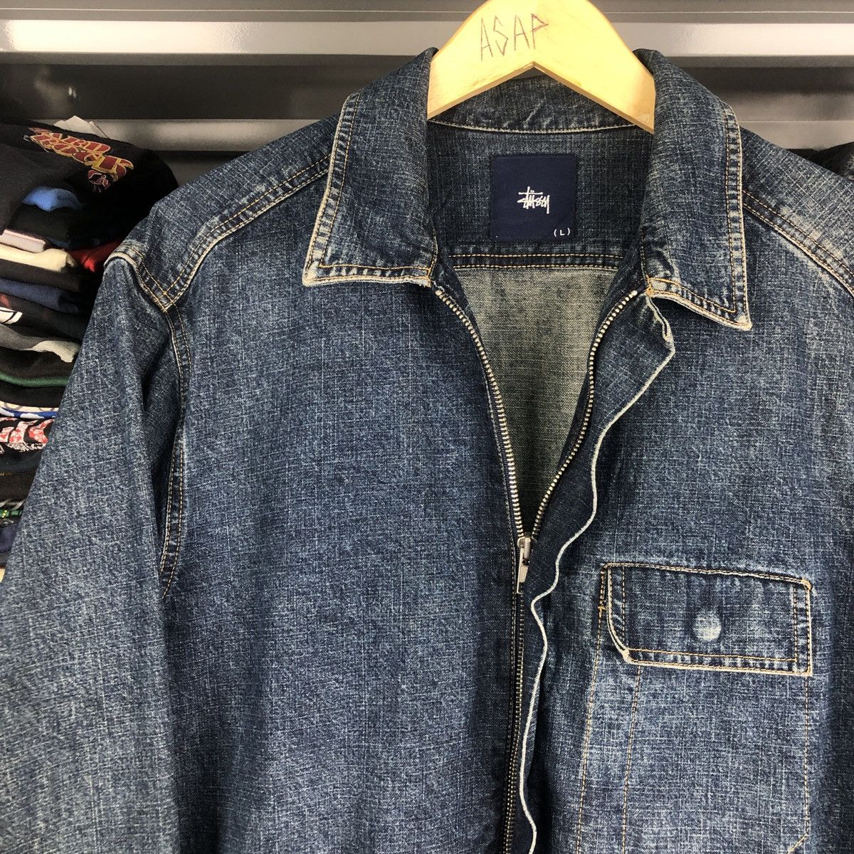Stussy Stussy Denim Jacket Size US L / EU 52-54 / 3 - 2 Thumbnail