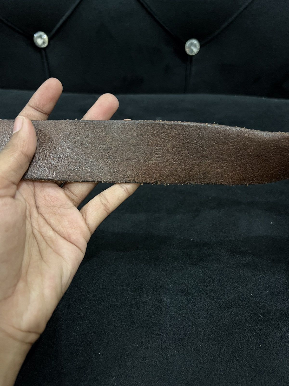 Avirex Avirex Leather Buckle Belt Size ONE SIZE - 5 Thumbnail