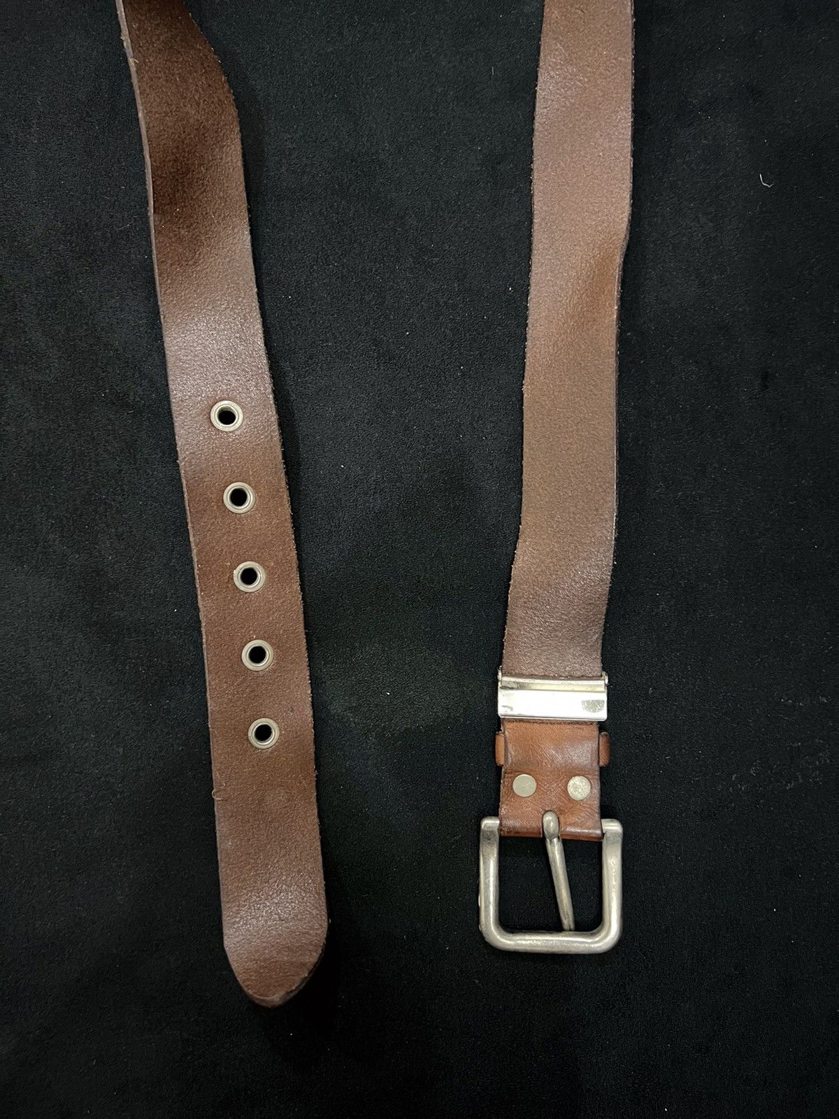 Avirex Avirex Leather Buckle Belt Size ONE SIZE - 9 Thumbnail