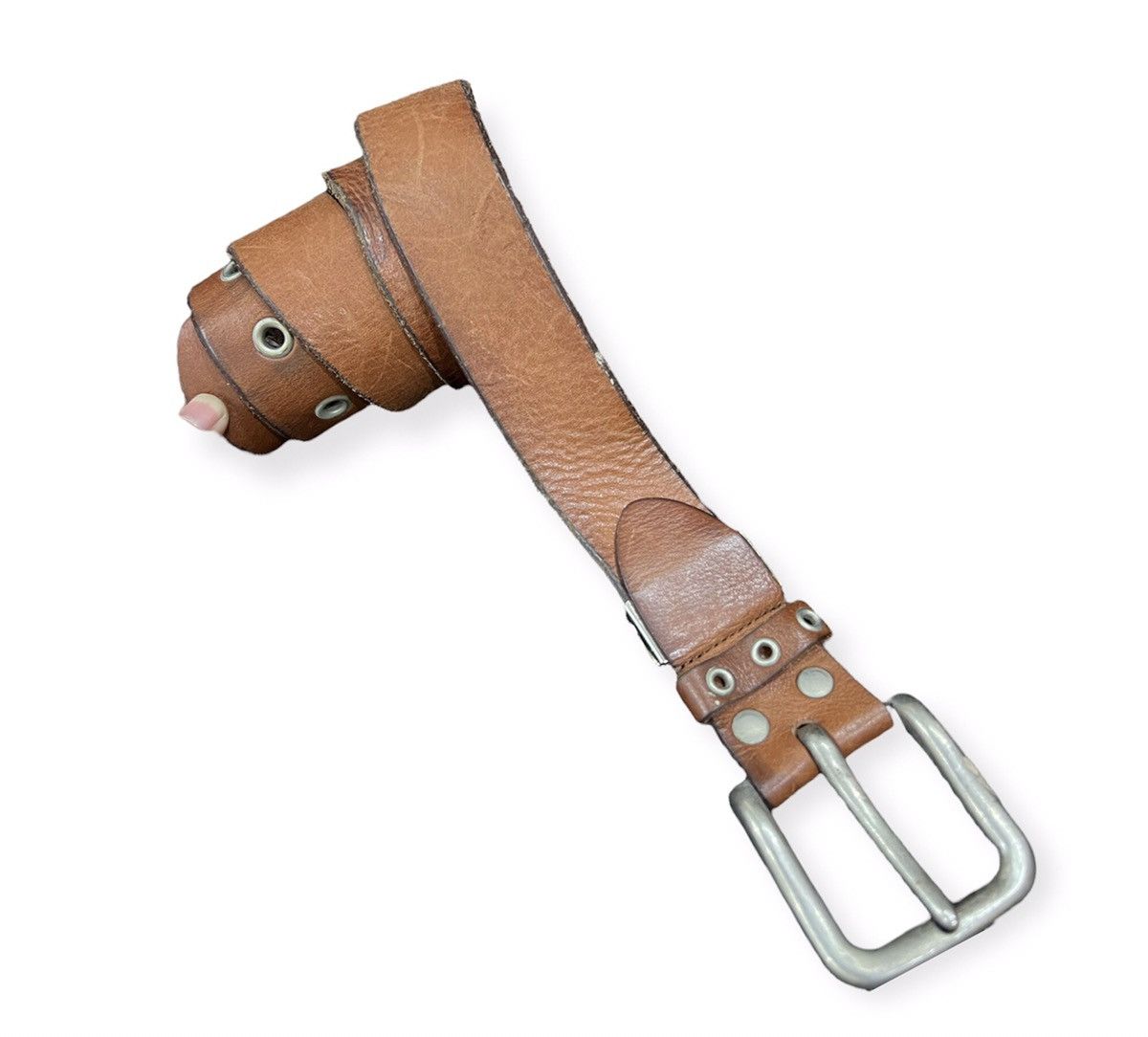 Avirex Avirex Leather Buckle Belt Size ONE SIZE - 1 Thumbnail