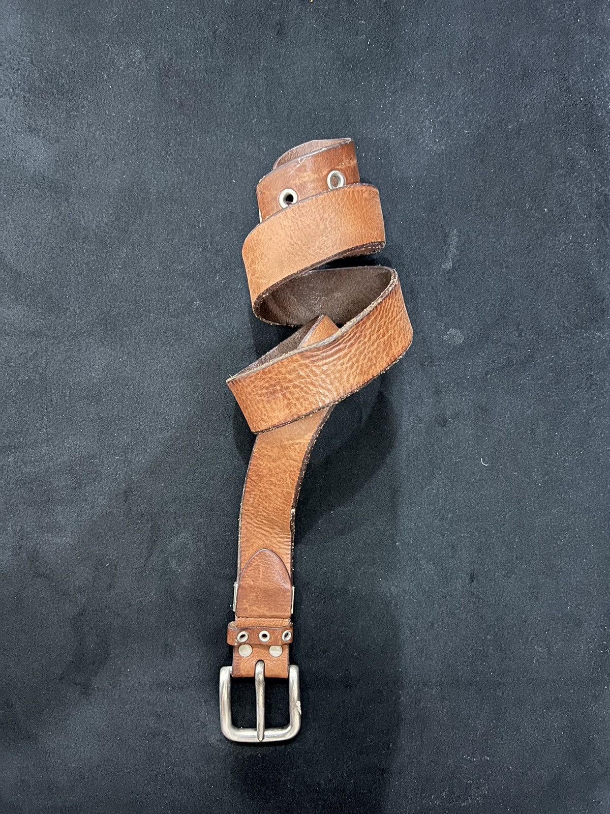 Avirex Avirex Leather Buckle Belt Size ONE SIZE - 4 Thumbnail