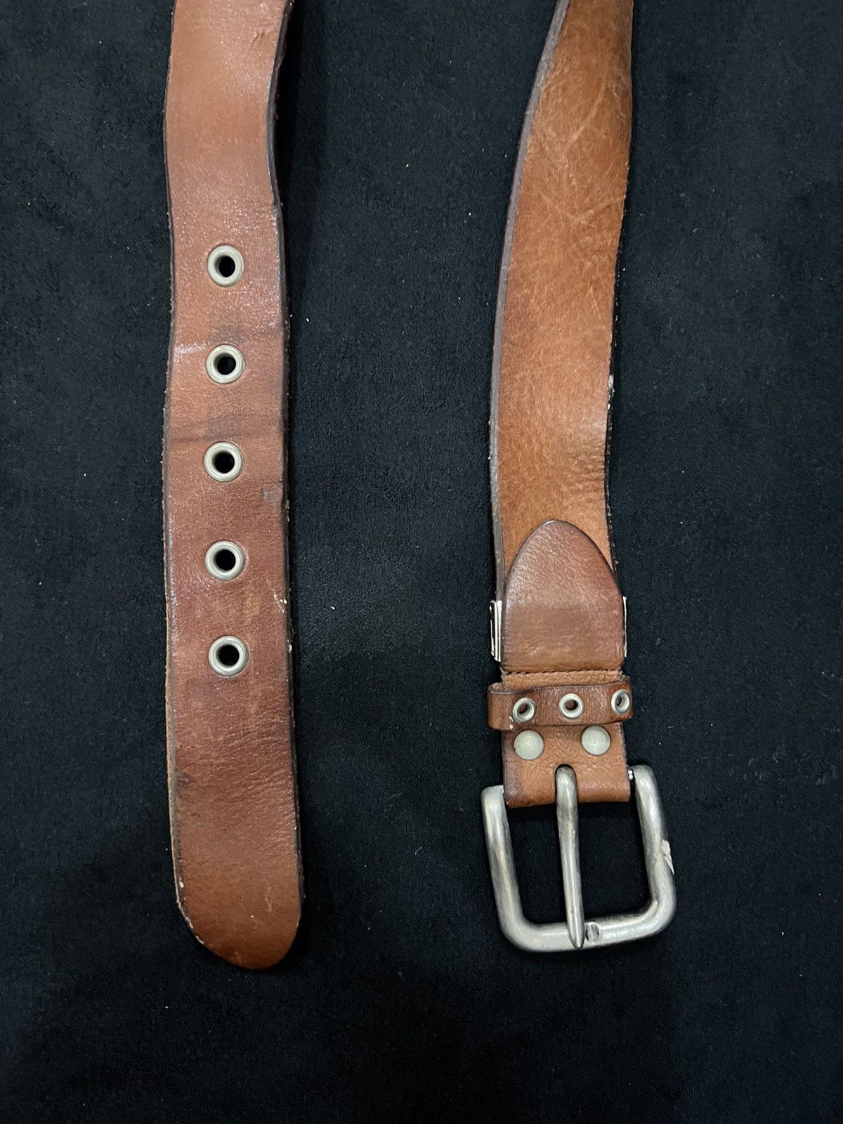 Avirex Avirex Leather Buckle Belt Size ONE SIZE - 7 Thumbnail
