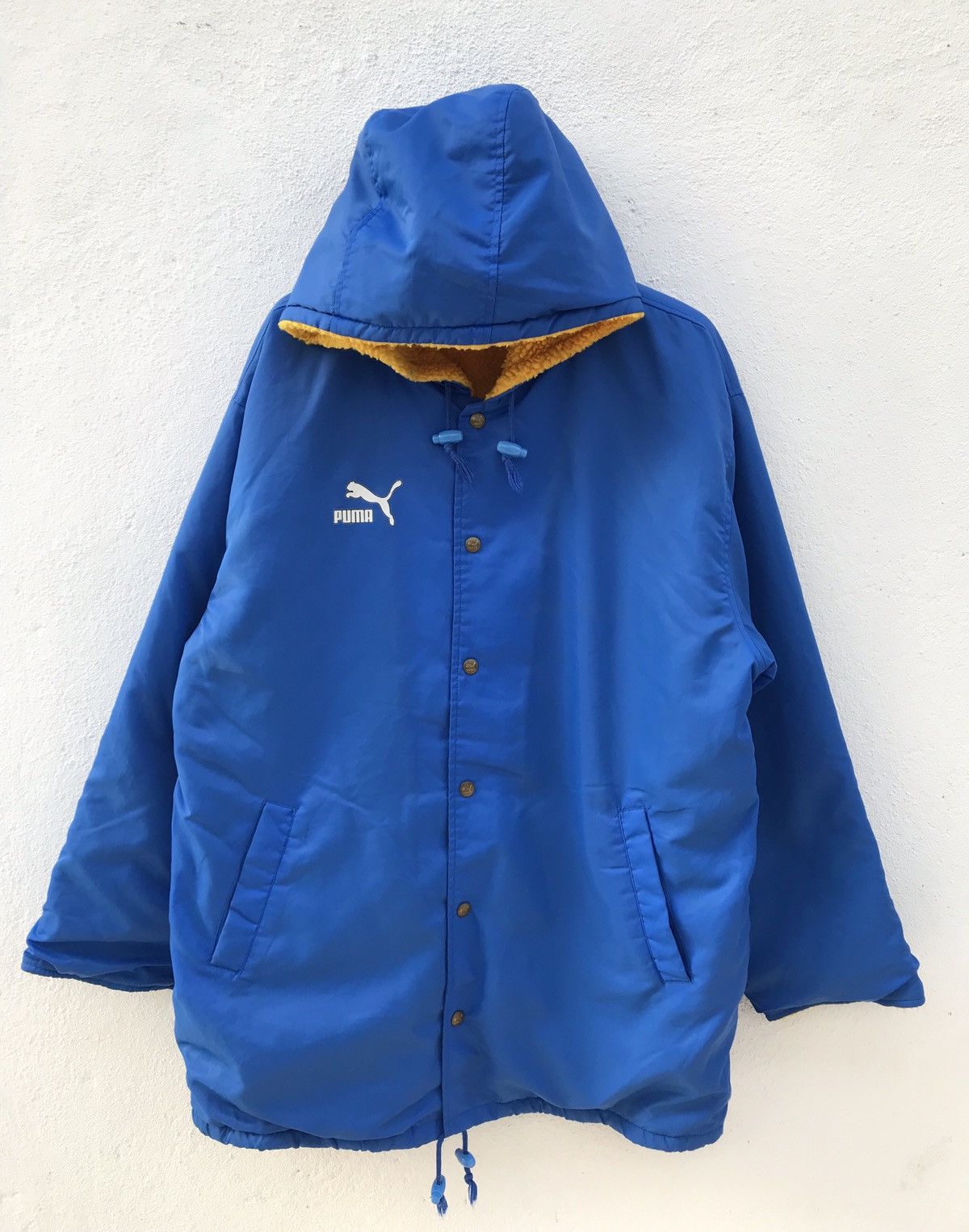 Puma Made in Japan Puma Big Logo Sample Hooded Long Jacket Size US L / EU 52-54 / 3 - 2 Thumbnail